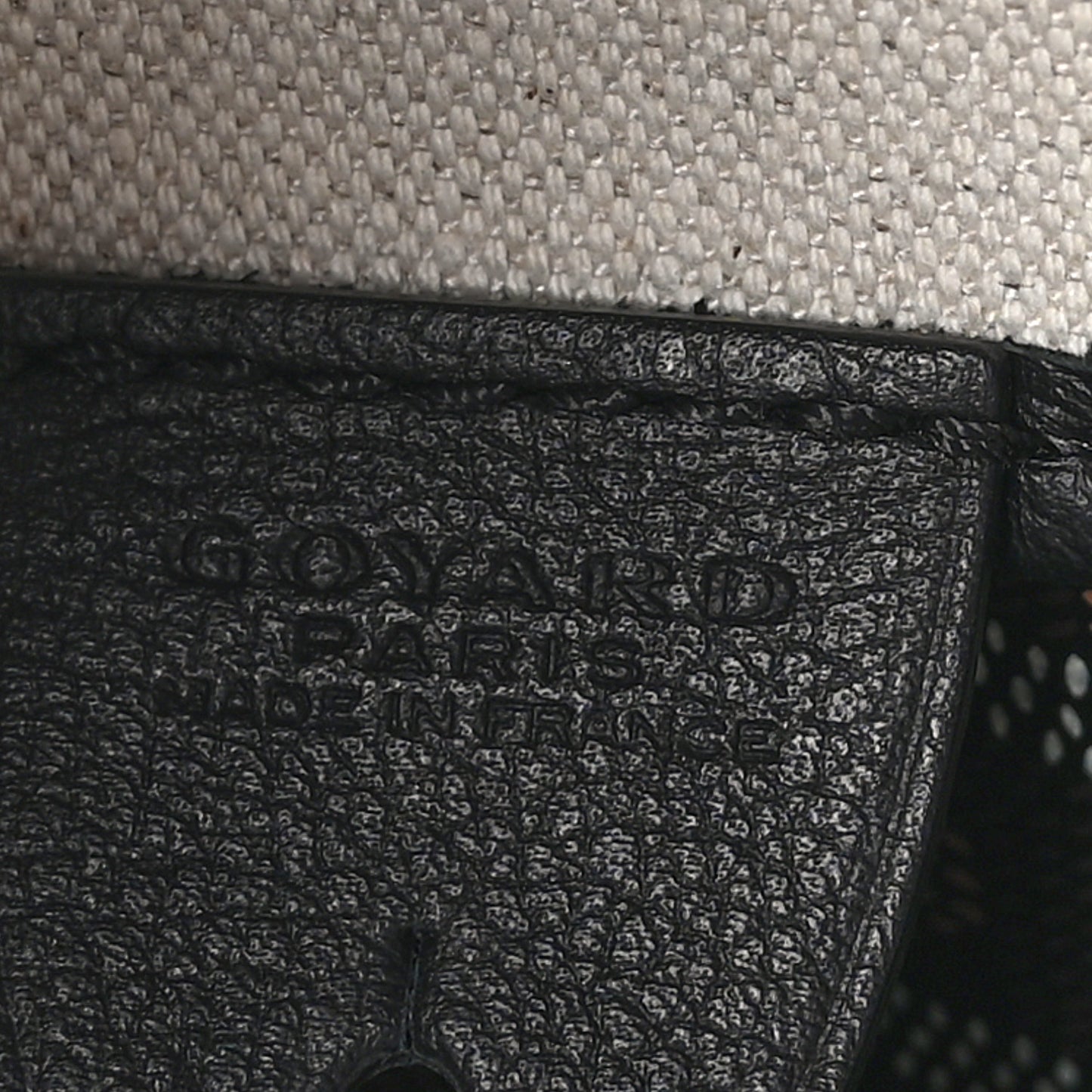 Goyardine Artois PM Black