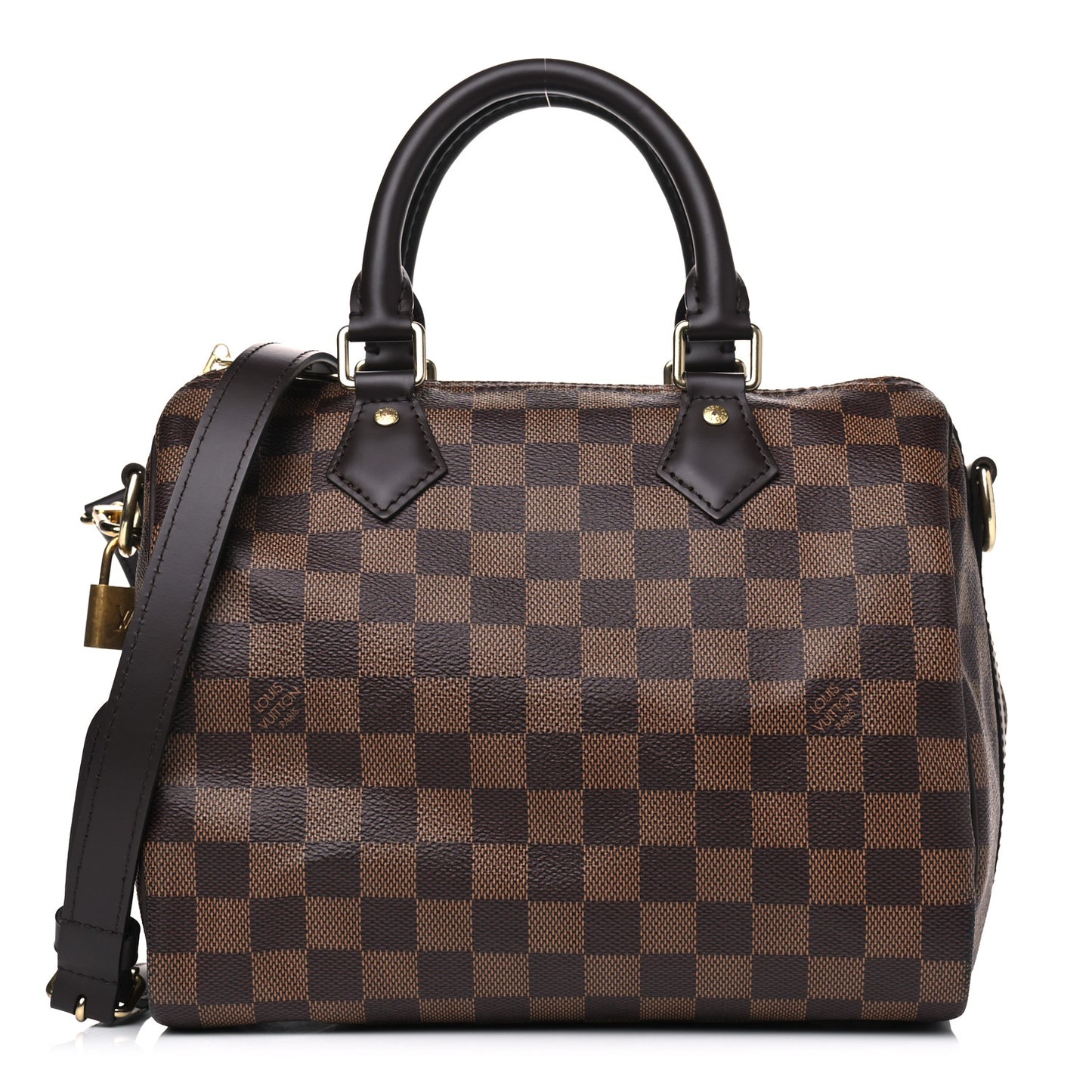 Damier Ebene Speedy Bandouliere 25