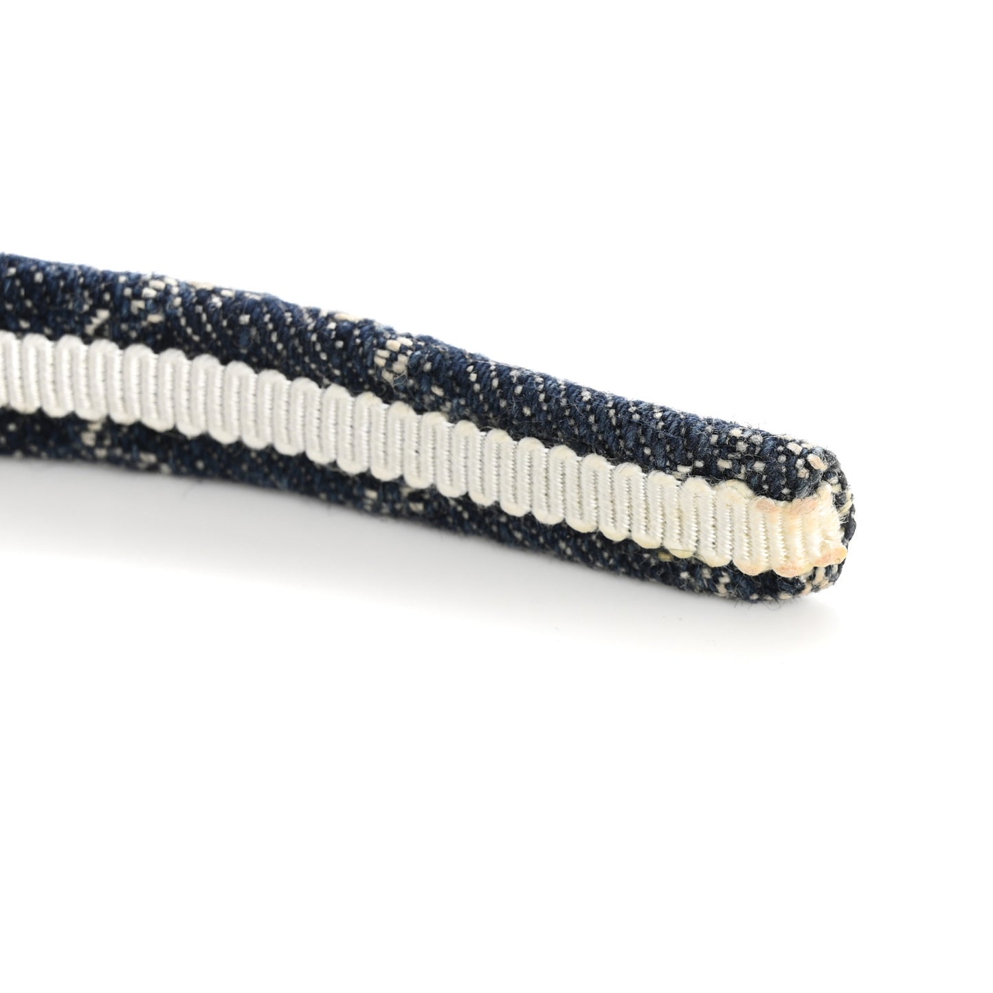 Denim Monogram Headband