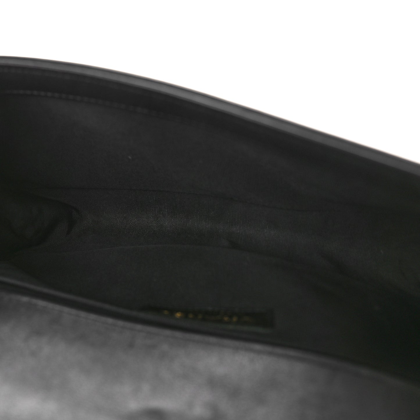 Calfskin Quilted Medium Boy Flap Black