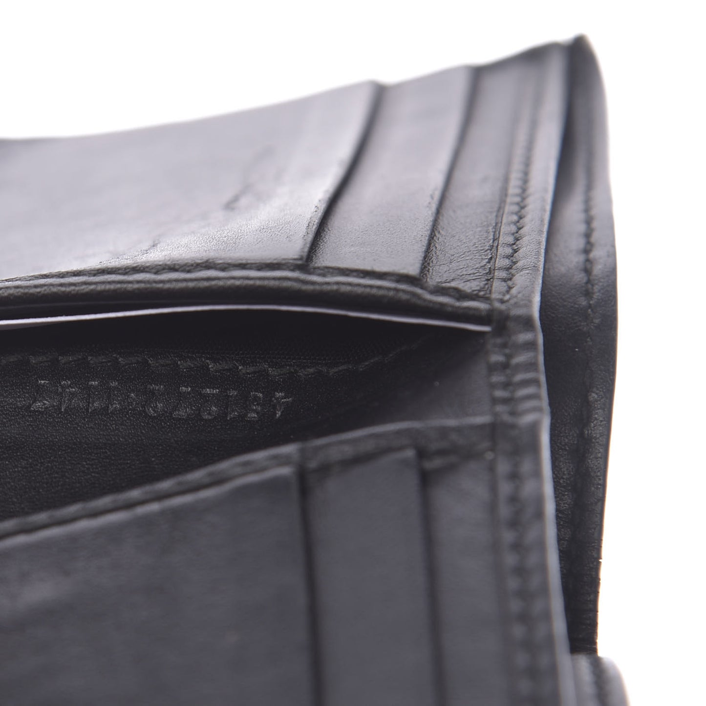 GG Supreme Monogram Kingsnake Bi-Fold Wallet Black