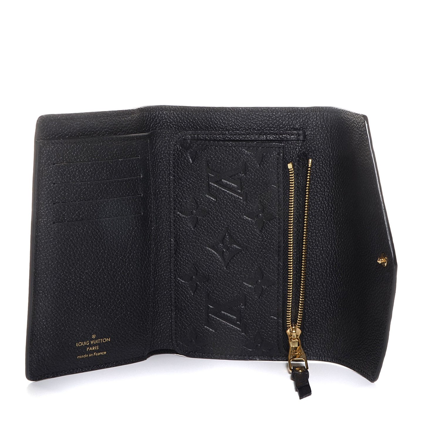 Empreinte Compact Curieuse Wallet Black