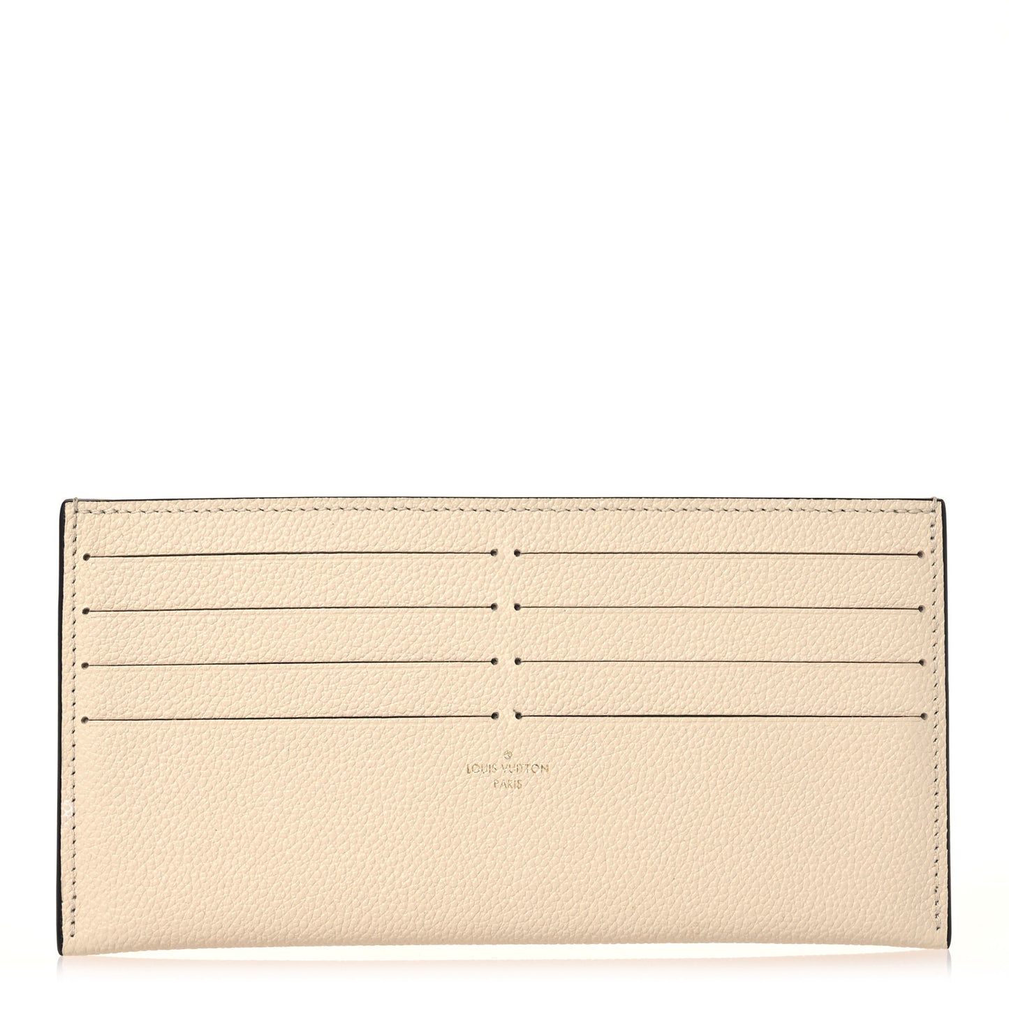 Calfskin Felicie Chain Wallet Card Holder Insert Tourterelle
