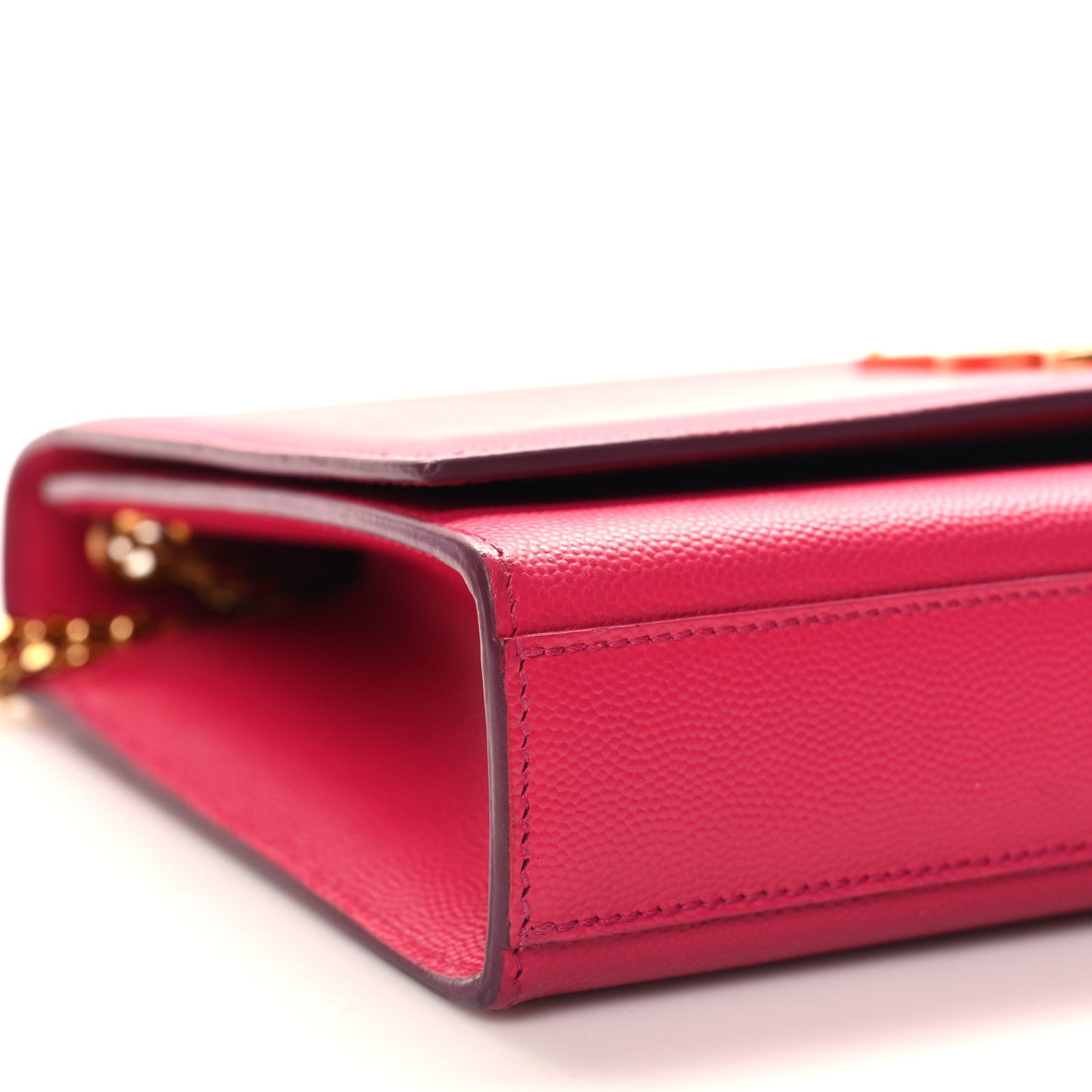 Grain De Poudre Medium Monogram Kate Satchel Lipstick Fuchsia
