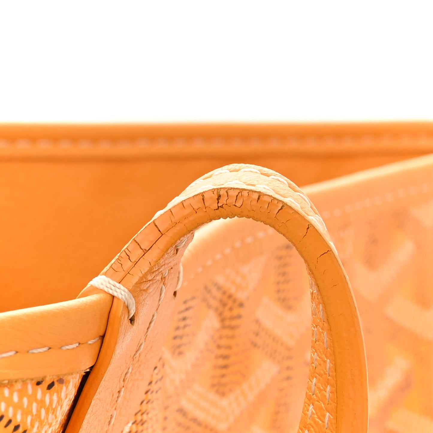 Goyardine Reversible Anjou PM Yellow