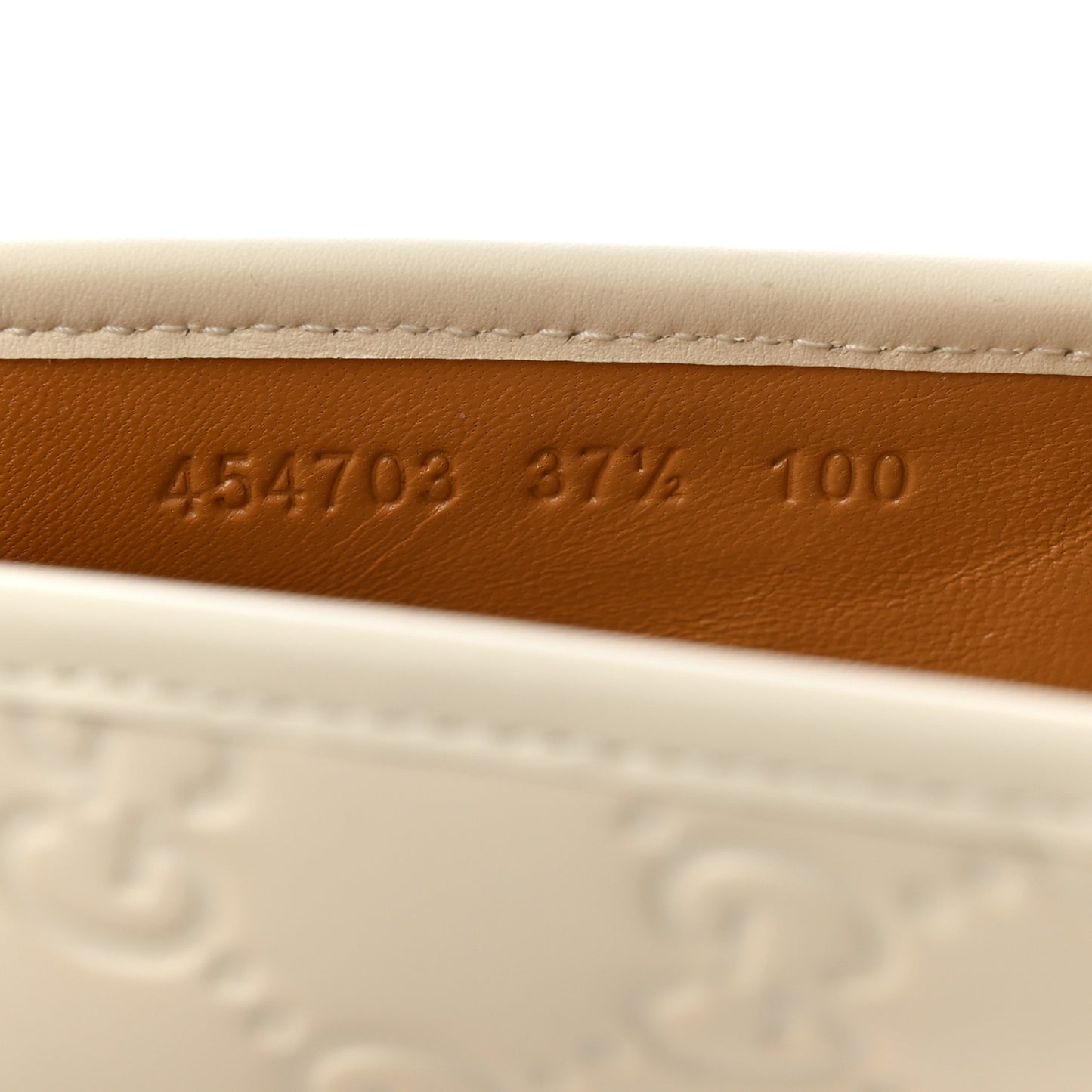 Guccissima Signature Espadrilles 37.5 Mystic White