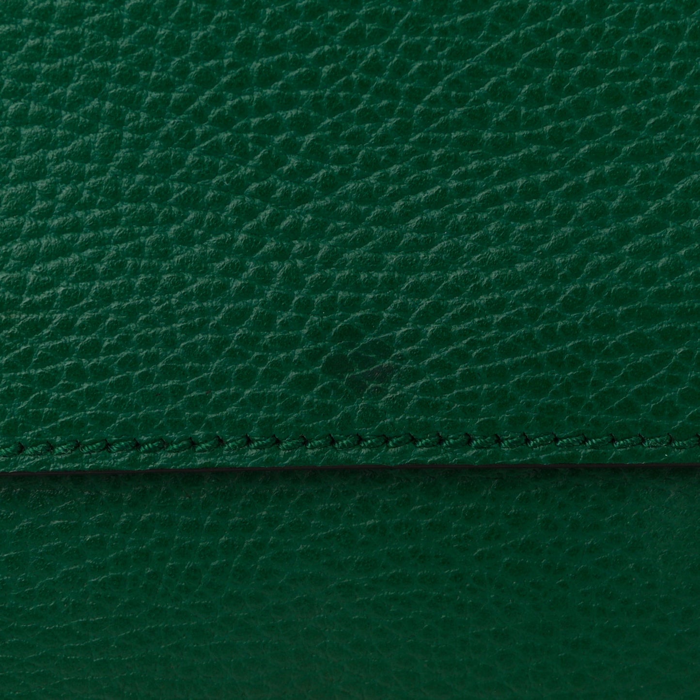 Pebbled Calfskin Small Dionysus Shoulder Bag Emerald