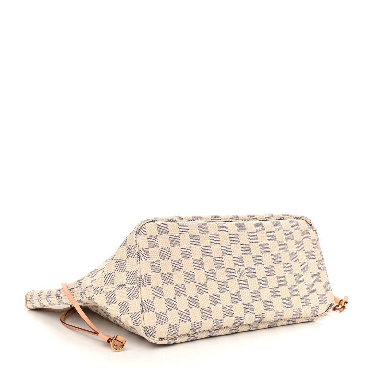Damier Azur Neo Neverfull MM Rose Ballerine
