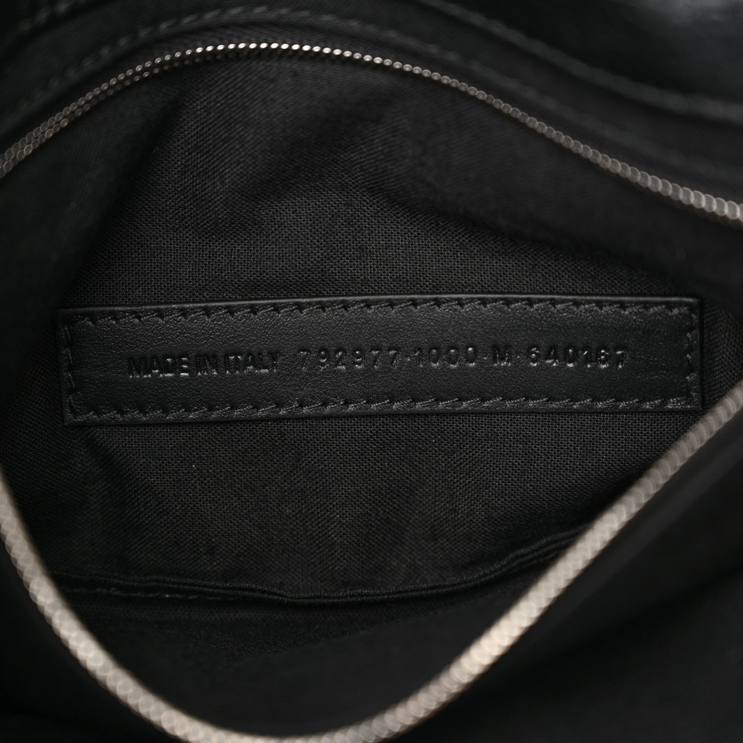 Arena Calfskin Mini Monaco Chain Shoulder Bag Black