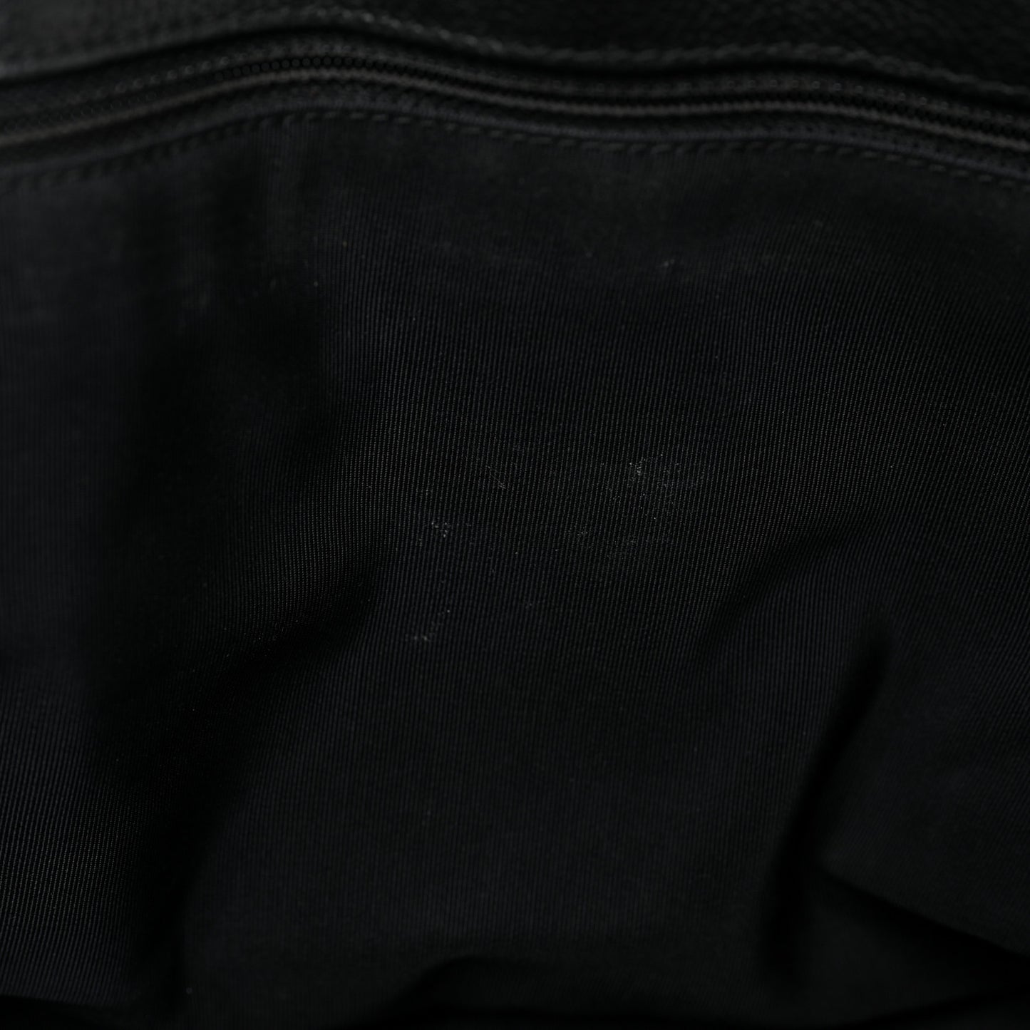 Calfskin Cerf Executive Shopper Tote Black