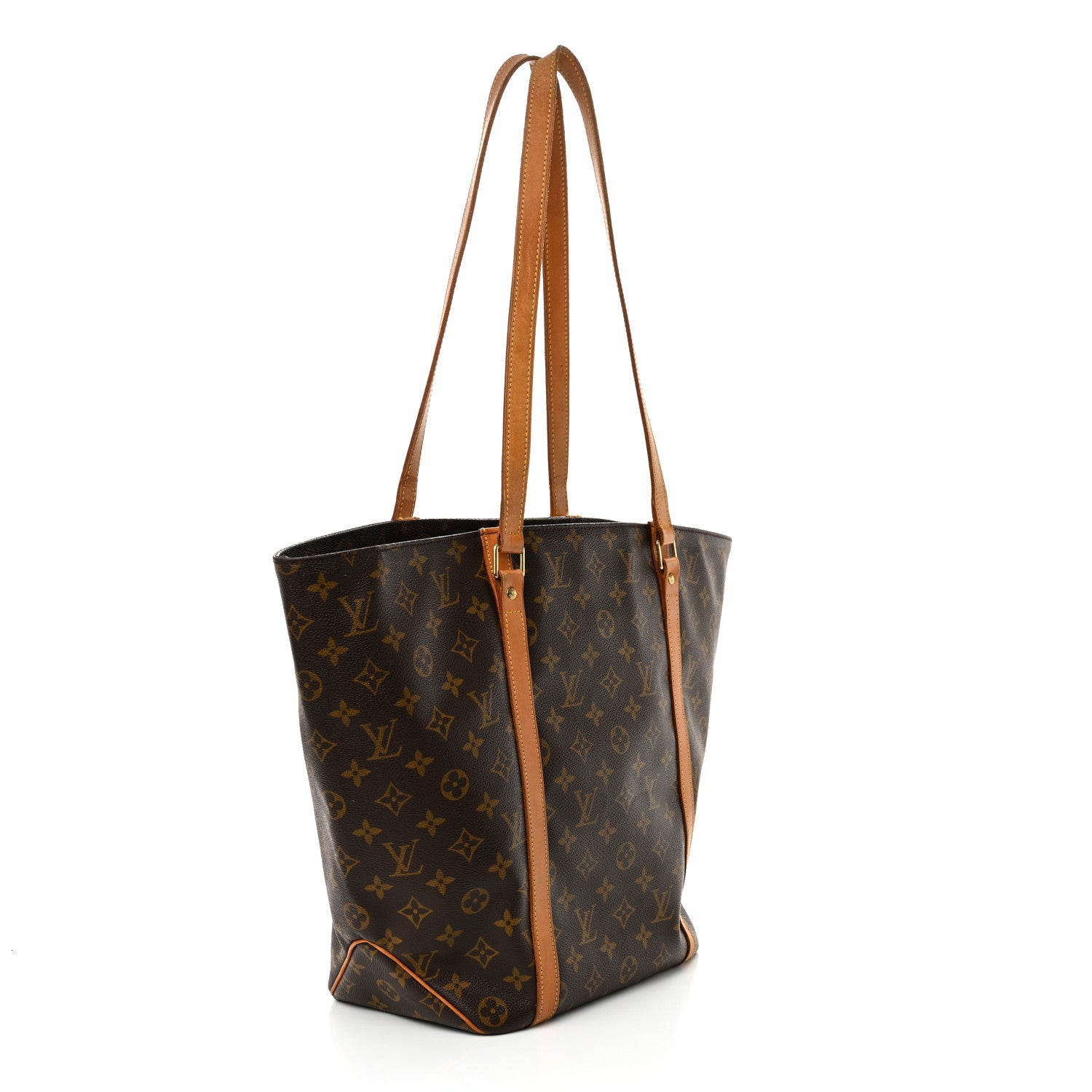 Louis Vuitton Monogram Sac Shopping Tote 3 of 12