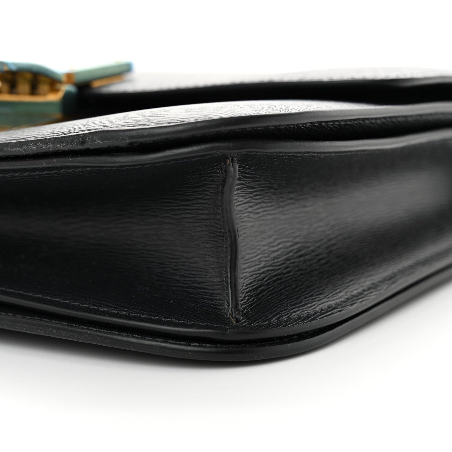 Liege Calfskin Medium Classic Box Flap Bag Anthracite