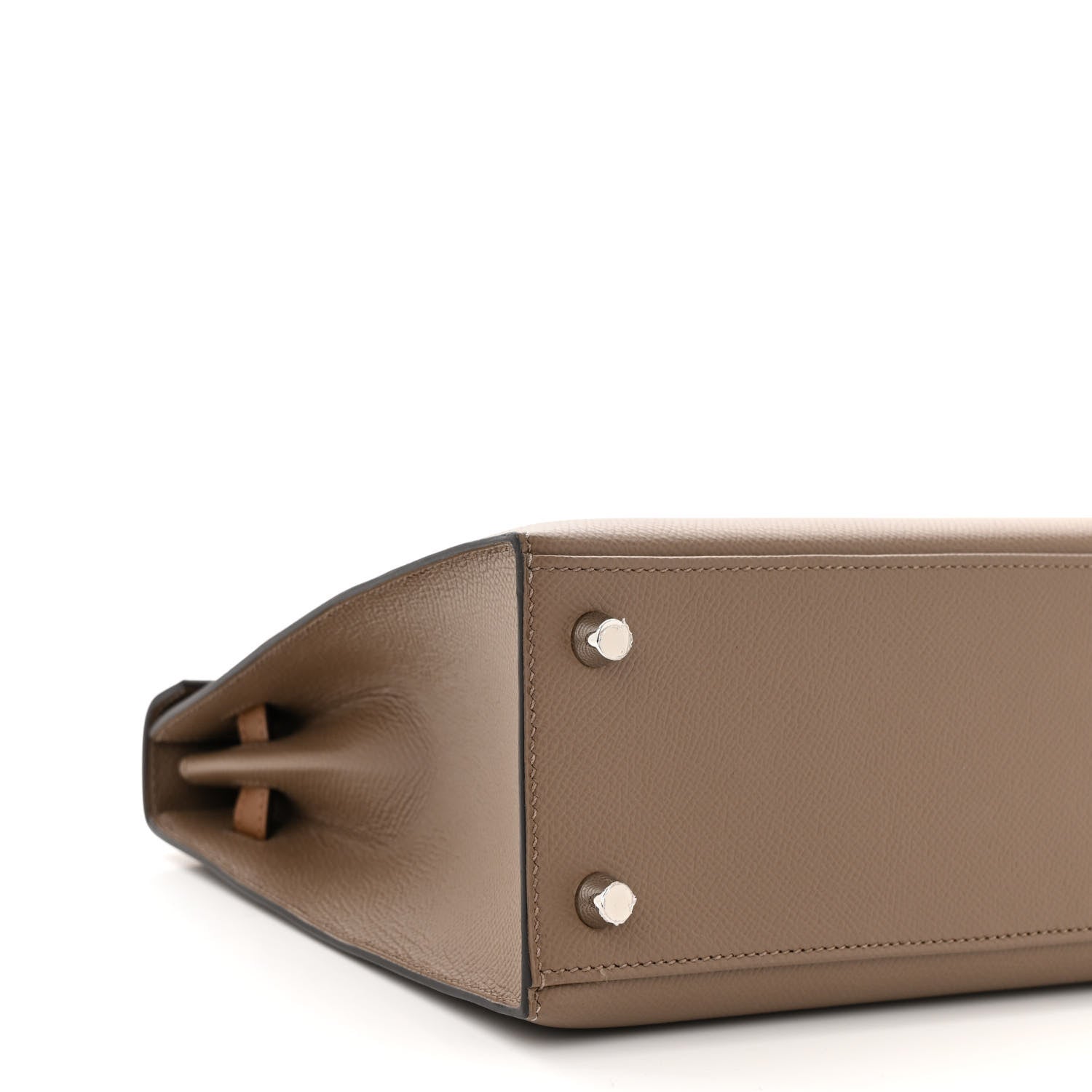 Hermes Epsom Tri-Color Kelly Sellier 25 Etoupe Alezan Biscuit 9 of 11