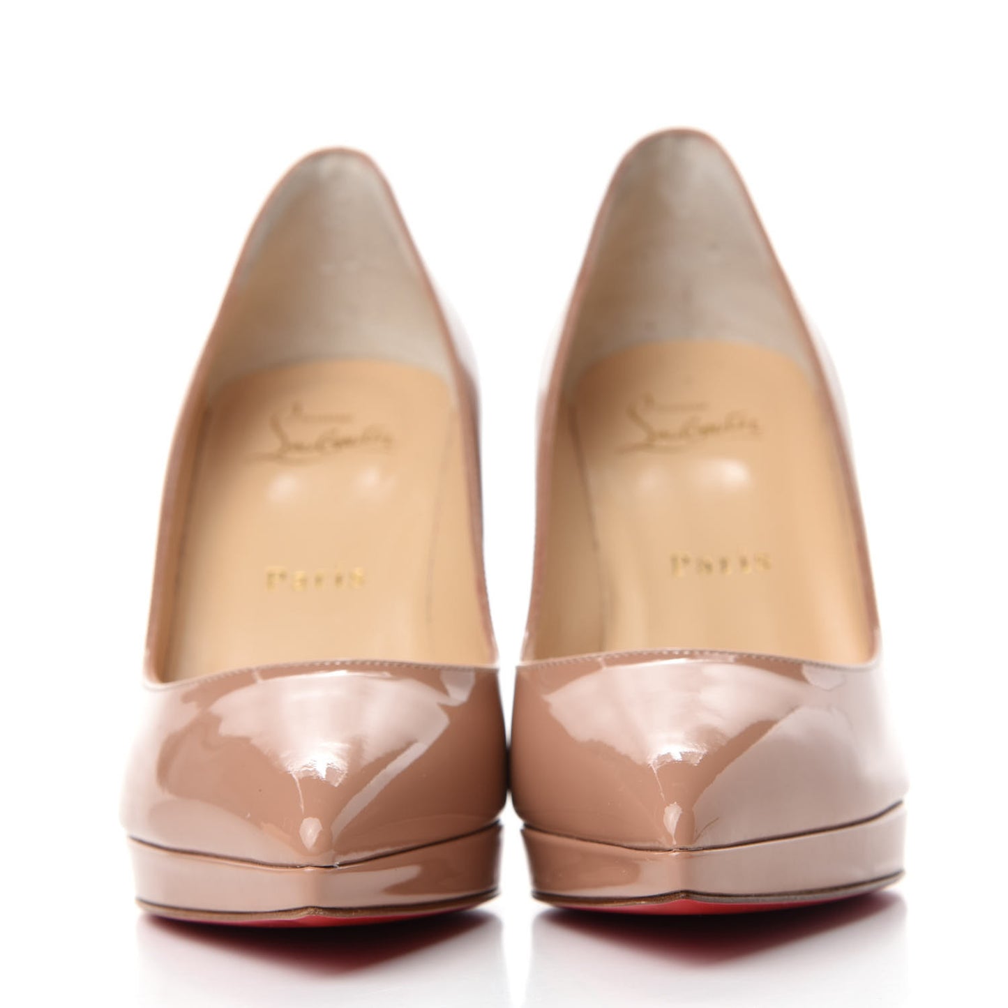 Patent Pigalle Plato 100 Pumps 35.5 Nude