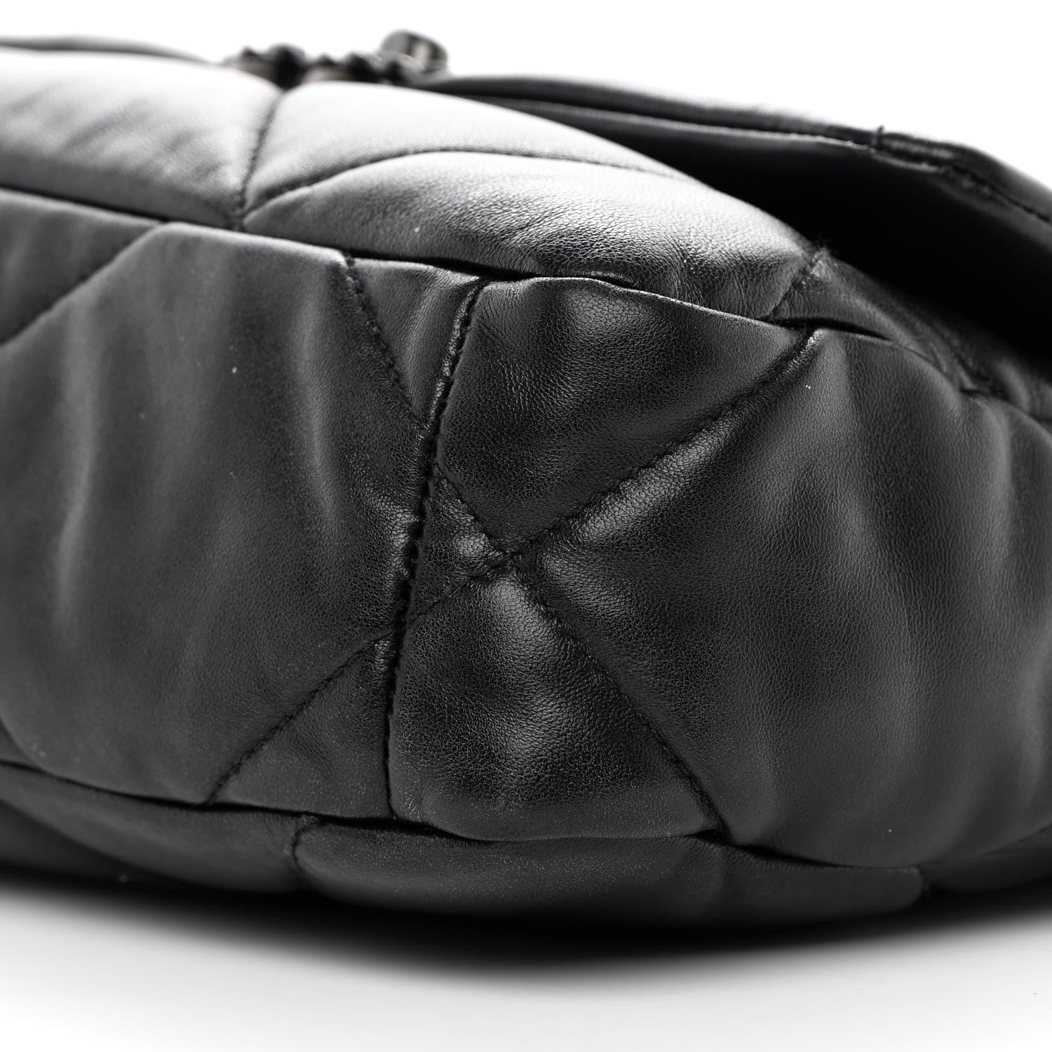 Chanel Lambskin Quilted Medium Chanel 19 Flap So Black 11 of 15