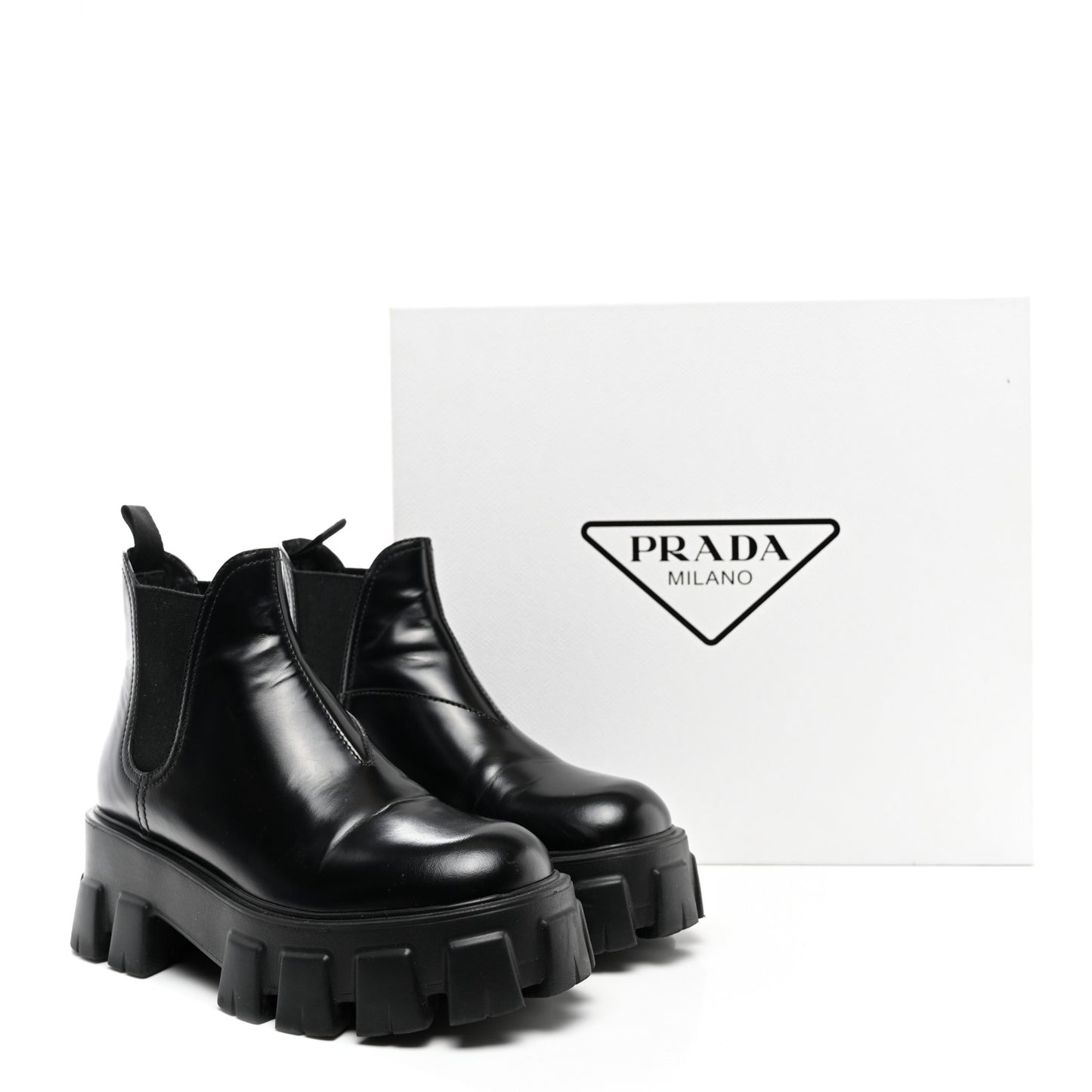 Spazzolato Rois Monolith Chelsea 55mm Ankle Boots 36 Black