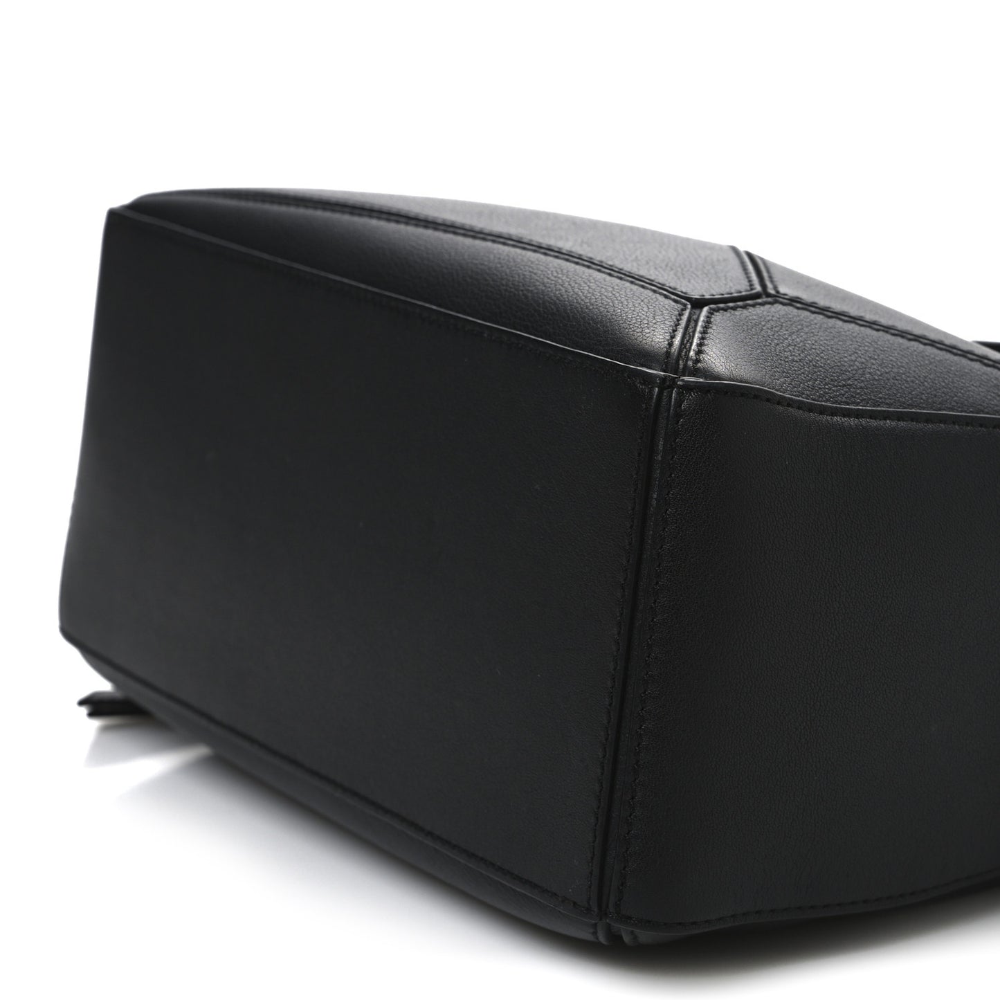 Calfskin Small Puzzle Bag Black