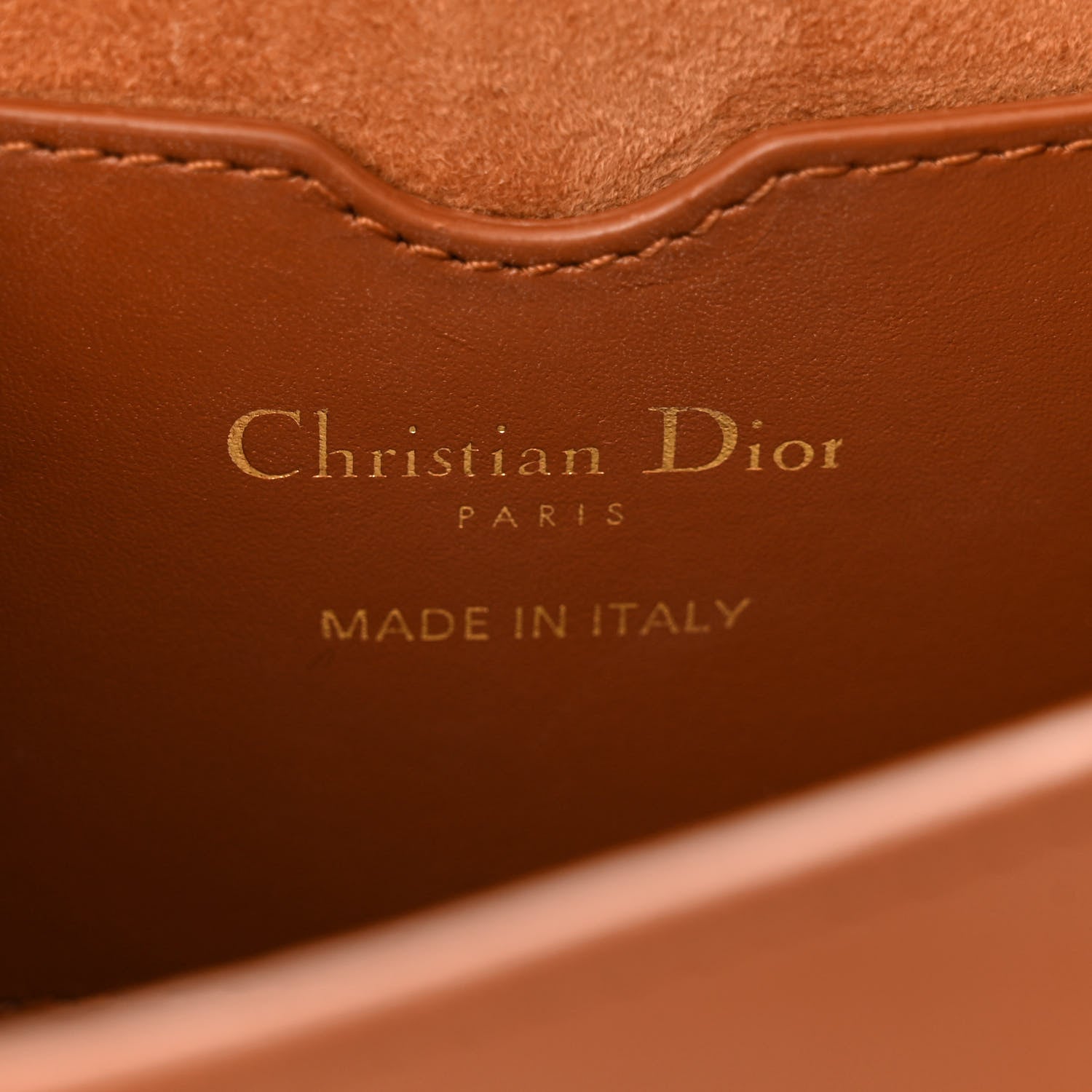 Christian Dior Box Calfskin Medium Bobby Flap Camel 6 of 12