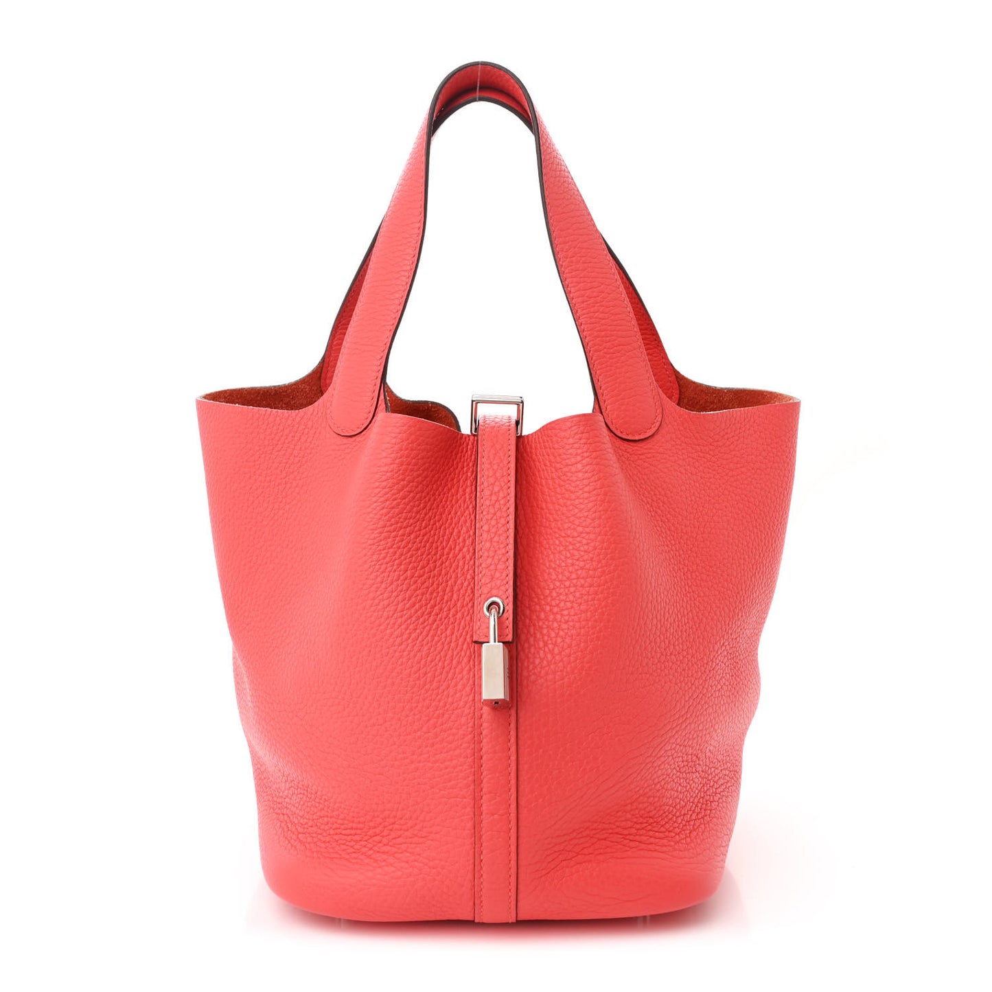 Taurillon Clemence Picotin Lock 22 MM Rouge De Coeur