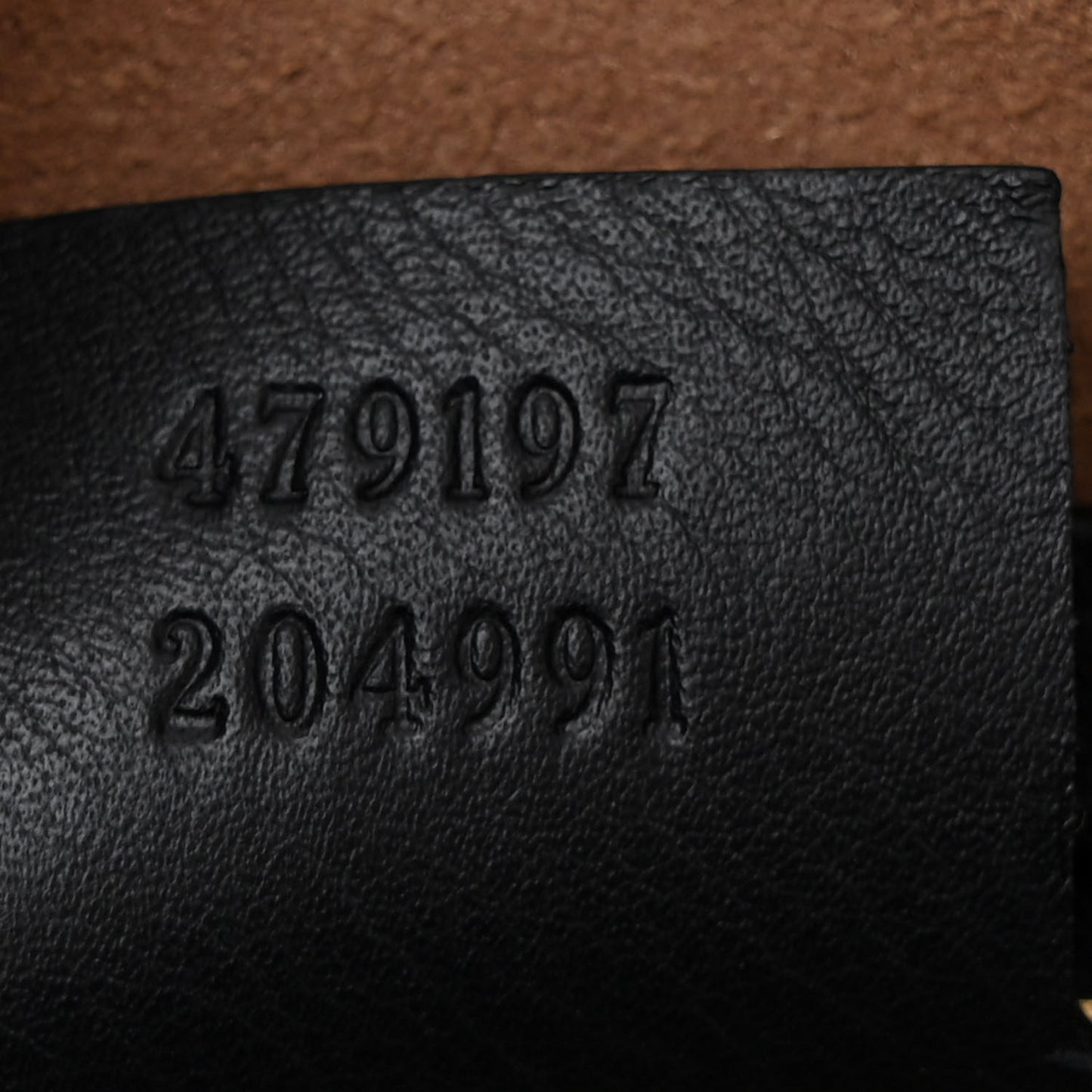 GG Supreme Monogram Medium Padlock Tote Black