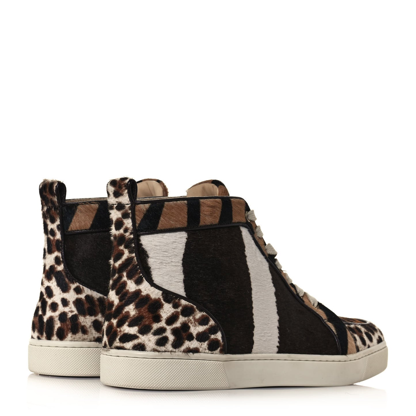 Pony Hair Leopard Rantus Orlato Flat Sneakers 40