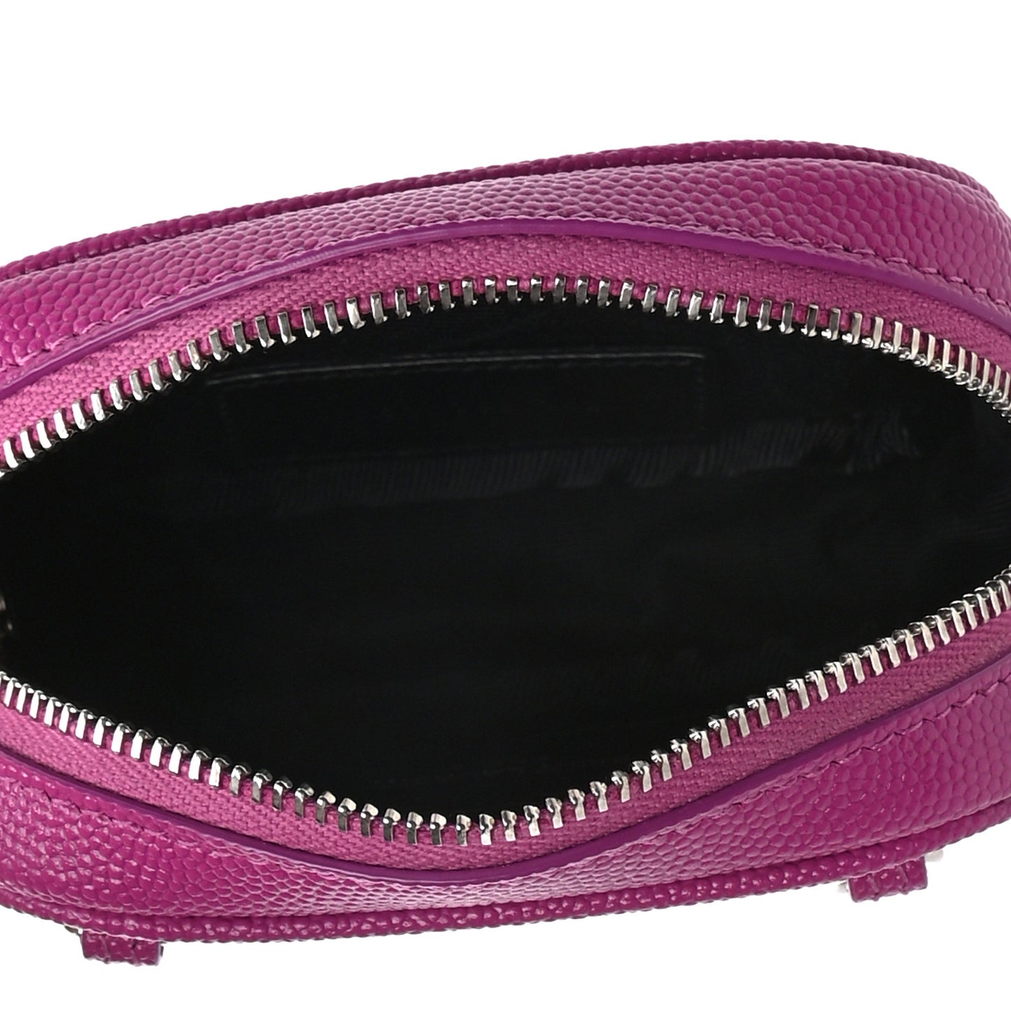Grain De Poudre Matelasse Monogram Baby Lou Camera Bag Electric Fuxia
