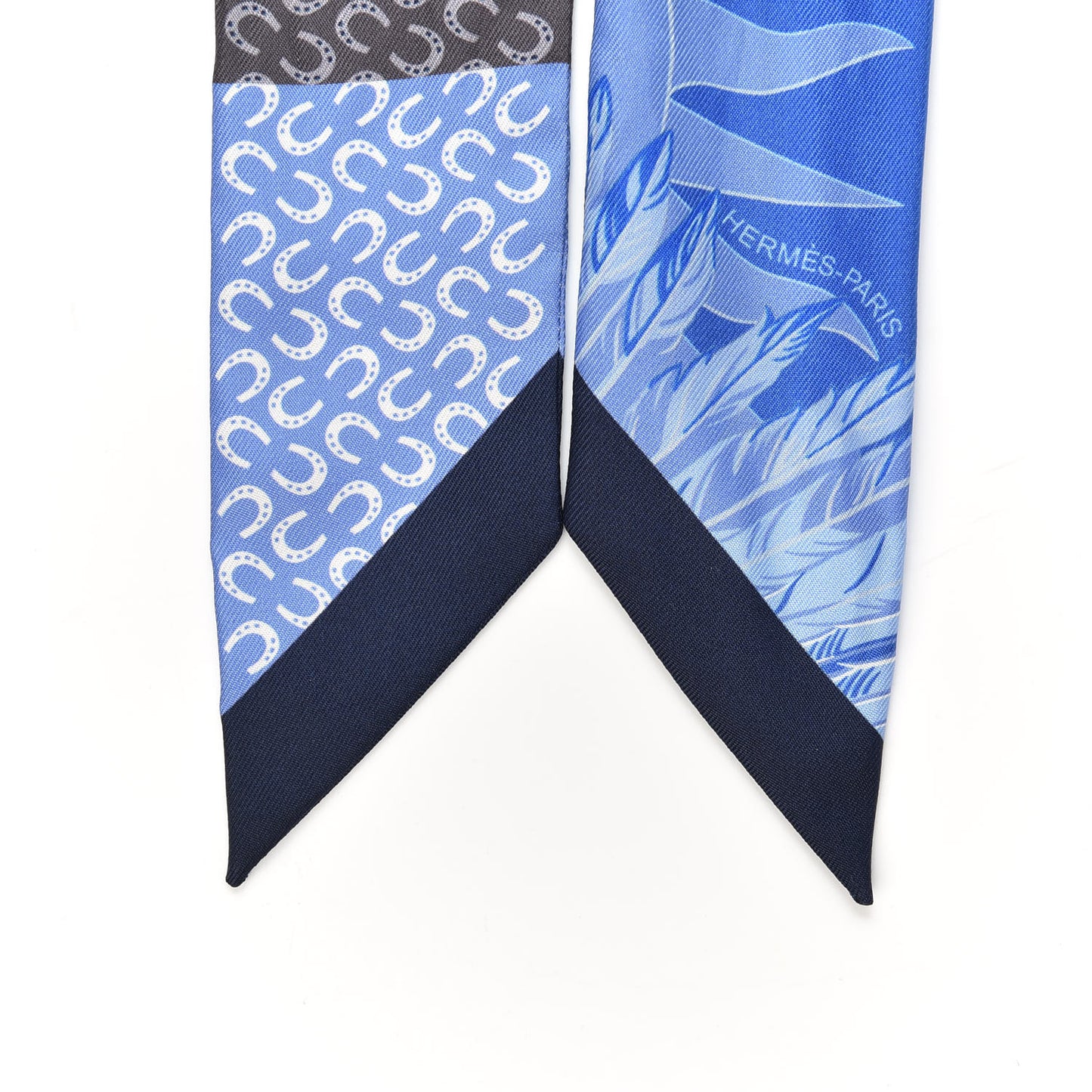 Silk Cheval Phoenix Twilly Marine Ciel Cobalt