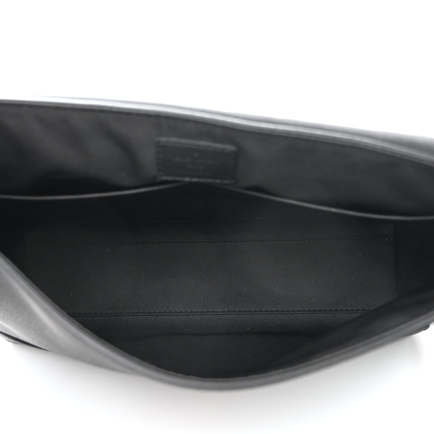 Calfskin Aerogram Messenger Black