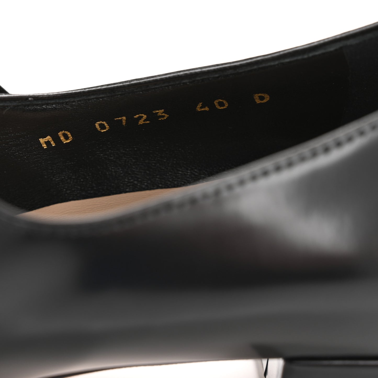 Brushed Calfskin Uniform 30mm Pumps 40 Black