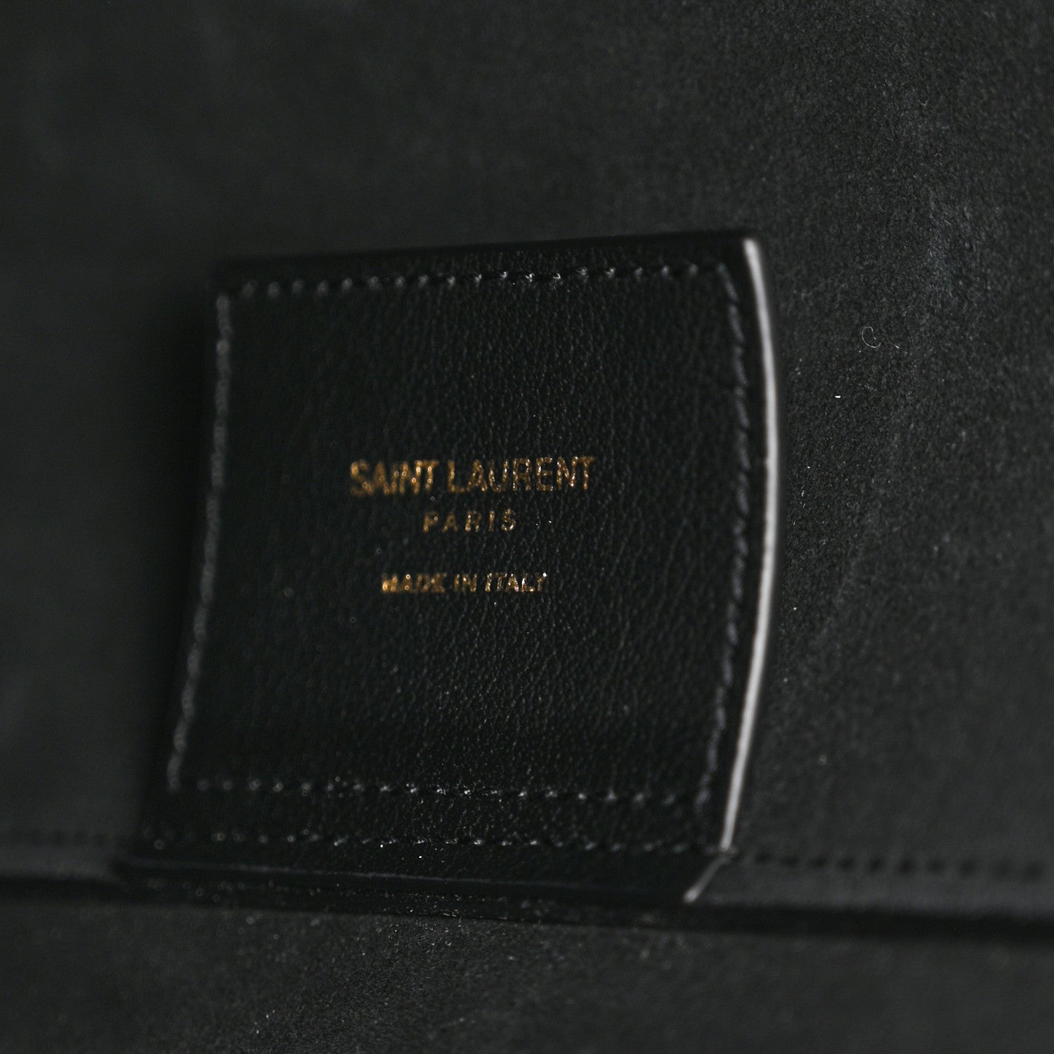 Saint Laurent Calfskin Toy Shopping Tote Black 6 of 12