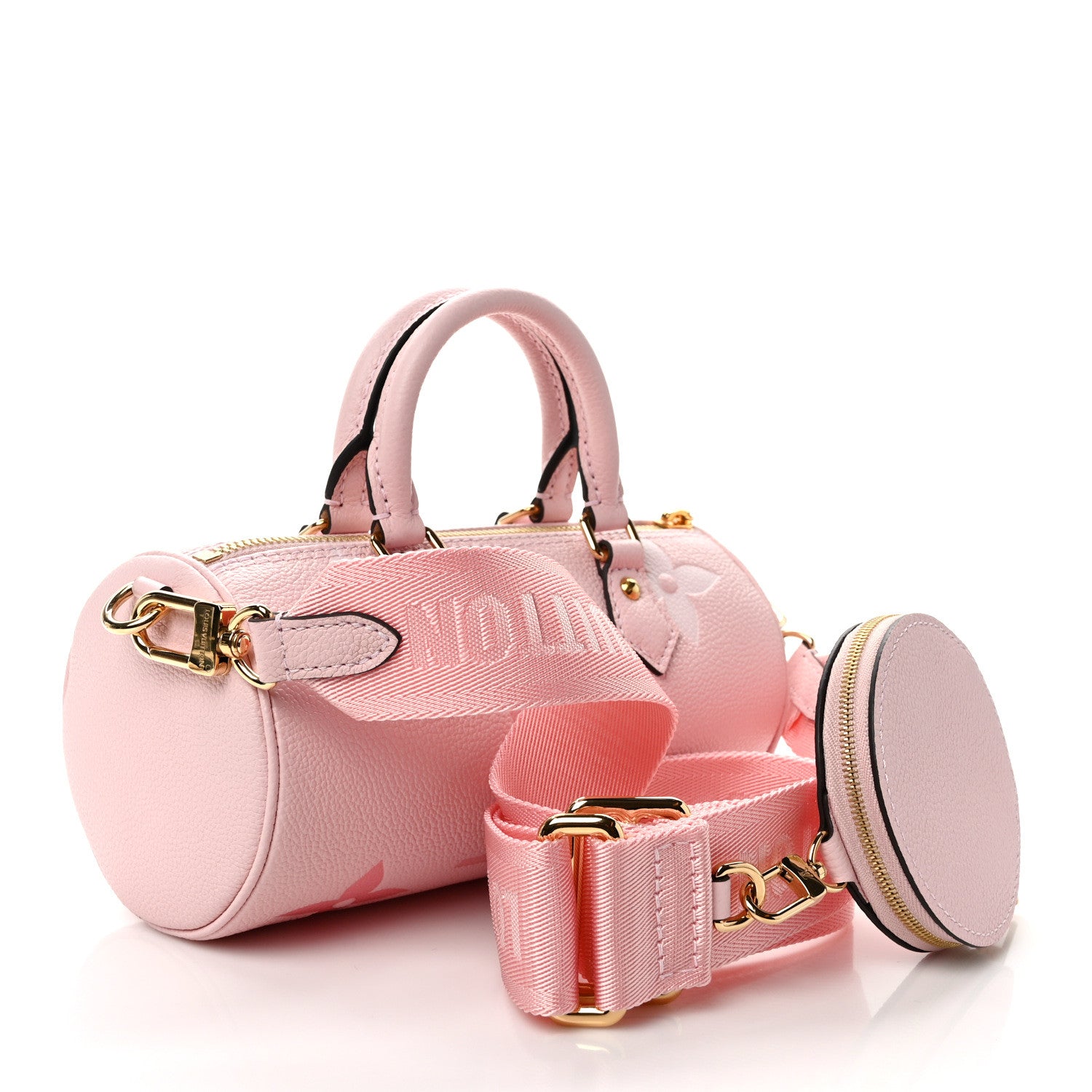 Louis Vuitton LOUIS VUITTON Empreinte Monogram Giant By The Pool Papillon BB Bouton De Rose 3 of 9