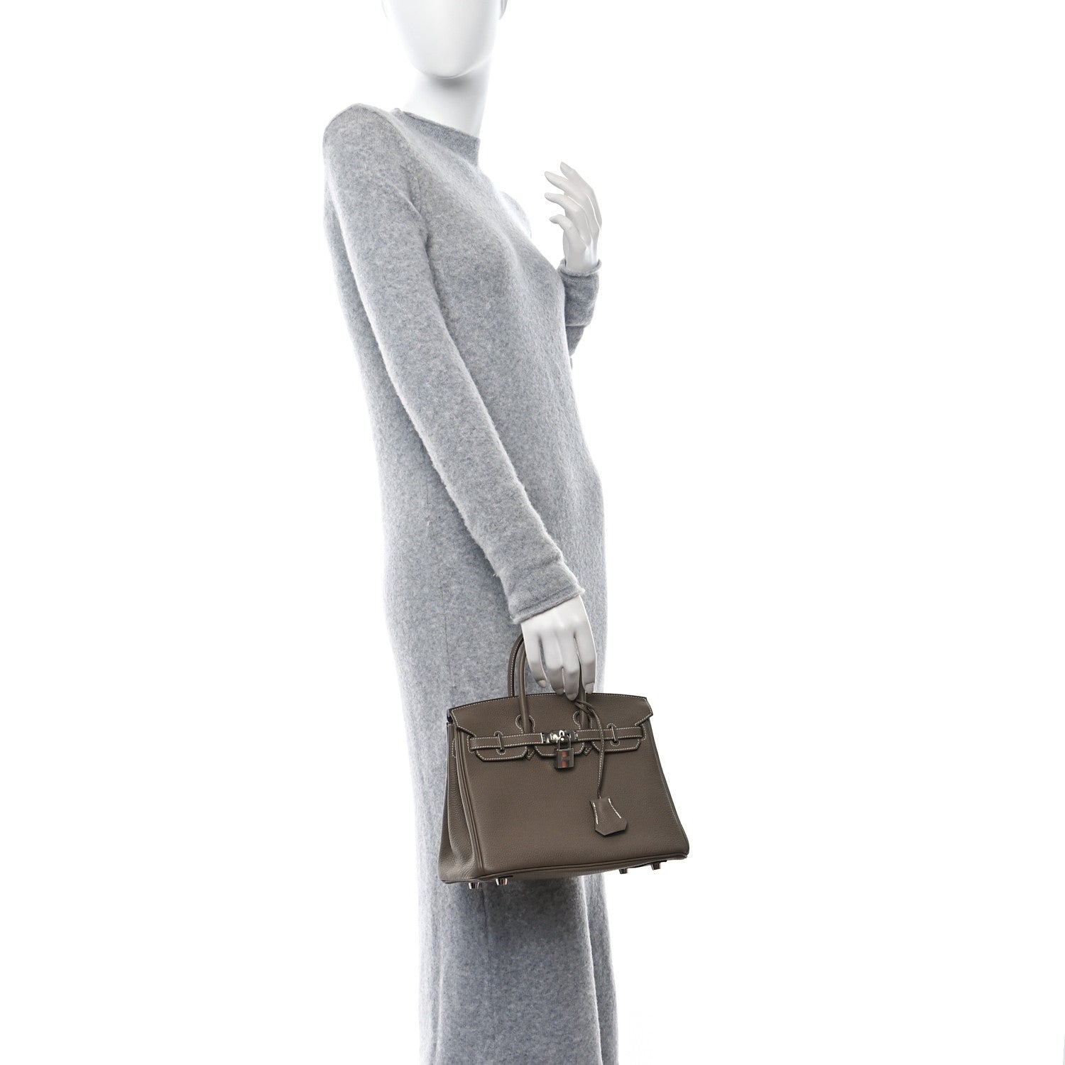 Hermes Togo Birkin 25 Etoupe 2 of 9