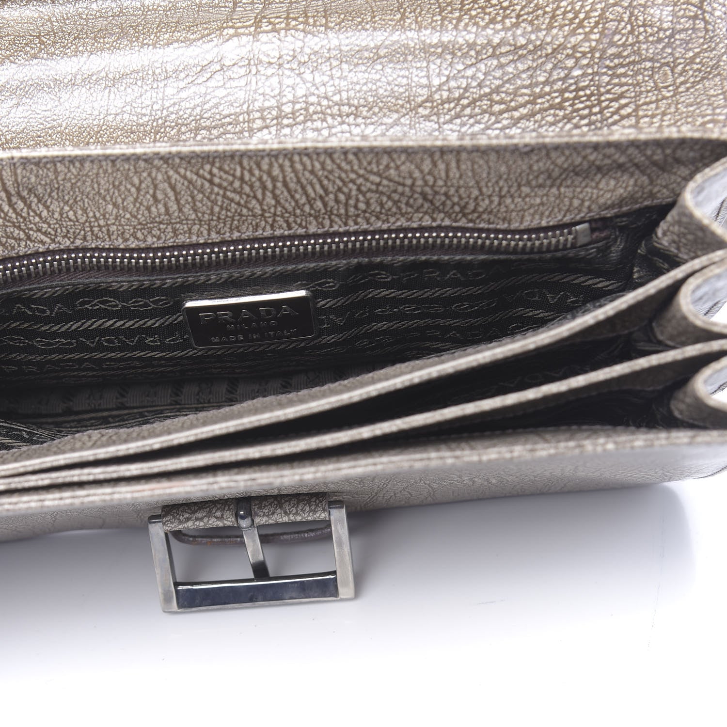 Prada Lama Shoulder Bag Roccia 5 of 10