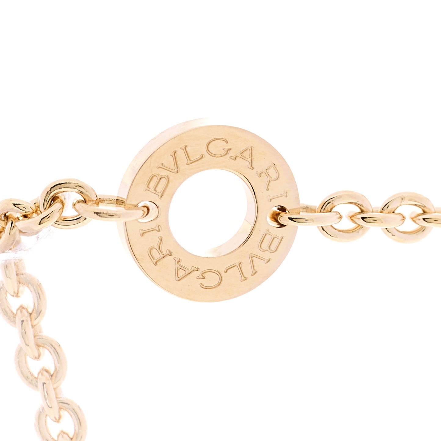 18K Yellow Gold B.Zero1 Pendant Necklace