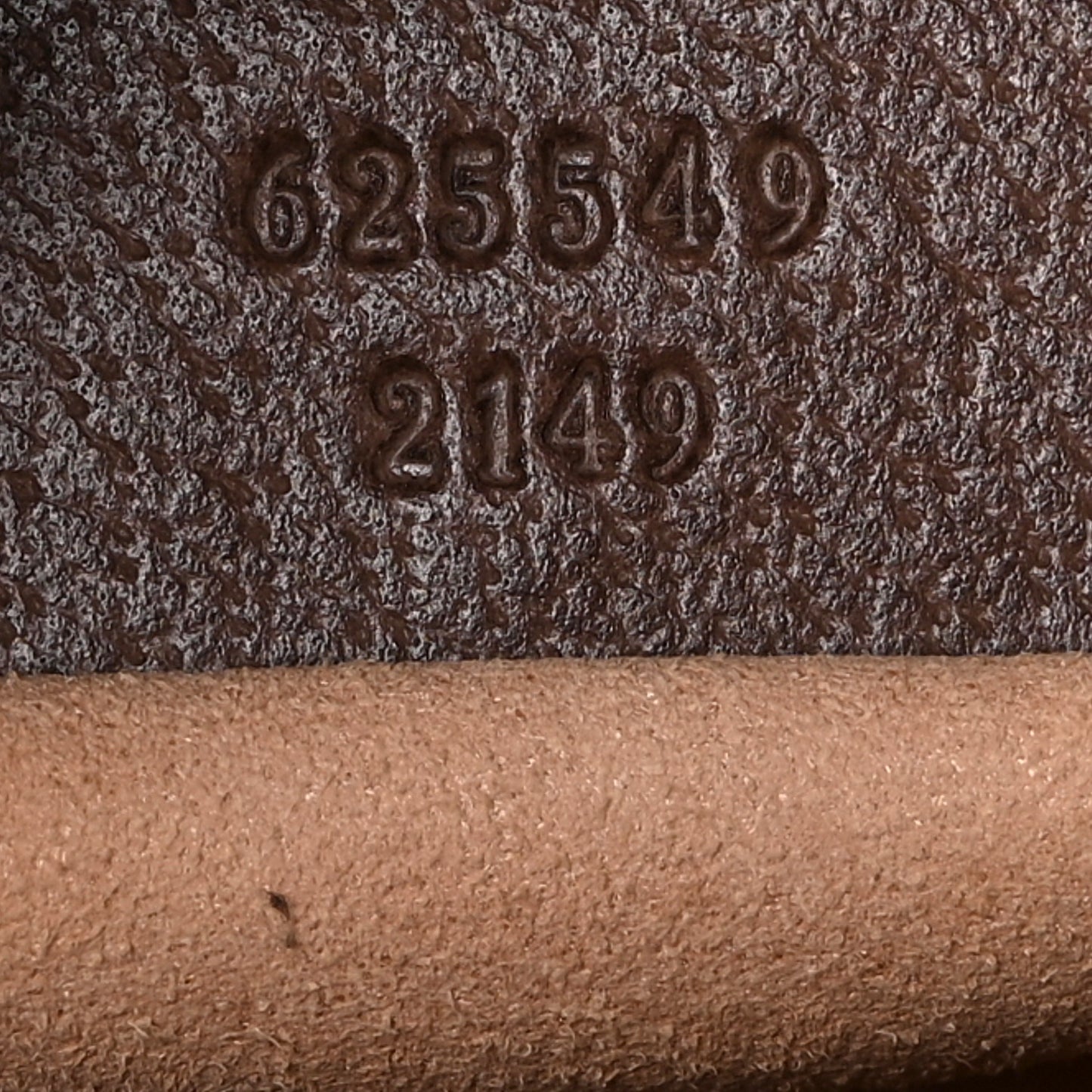 GG Supreme Monogram Web Ophidia Pouch Brown