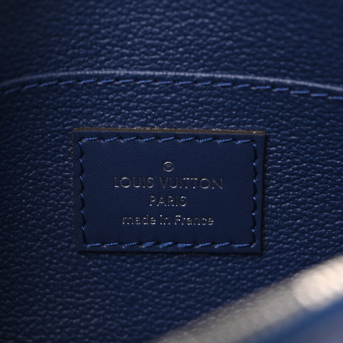 Monogram Giant Escale Cosmetic Pouch Blue