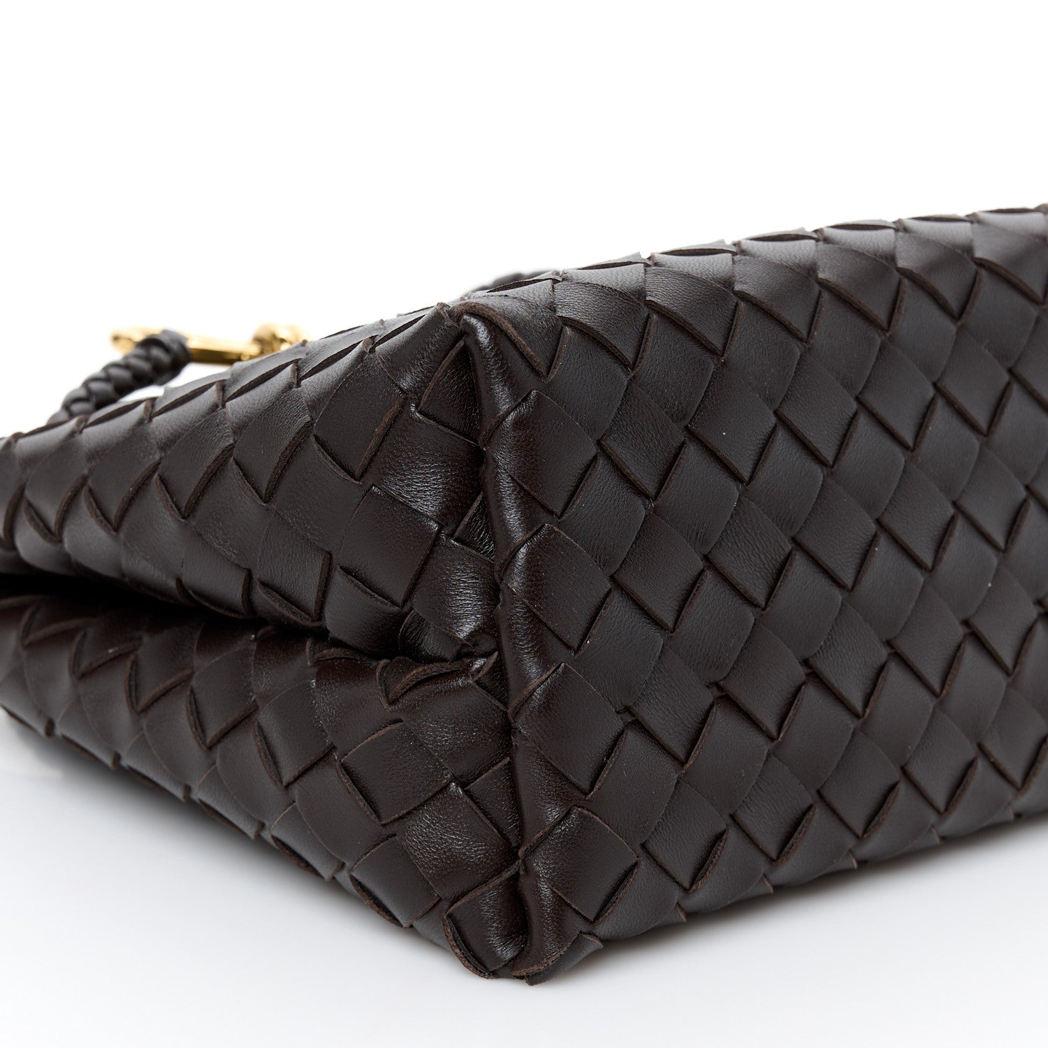 Bottega Veneta Nappa Intrecciato Small Andiamo Shoulder Bag Fondant 9 of 10