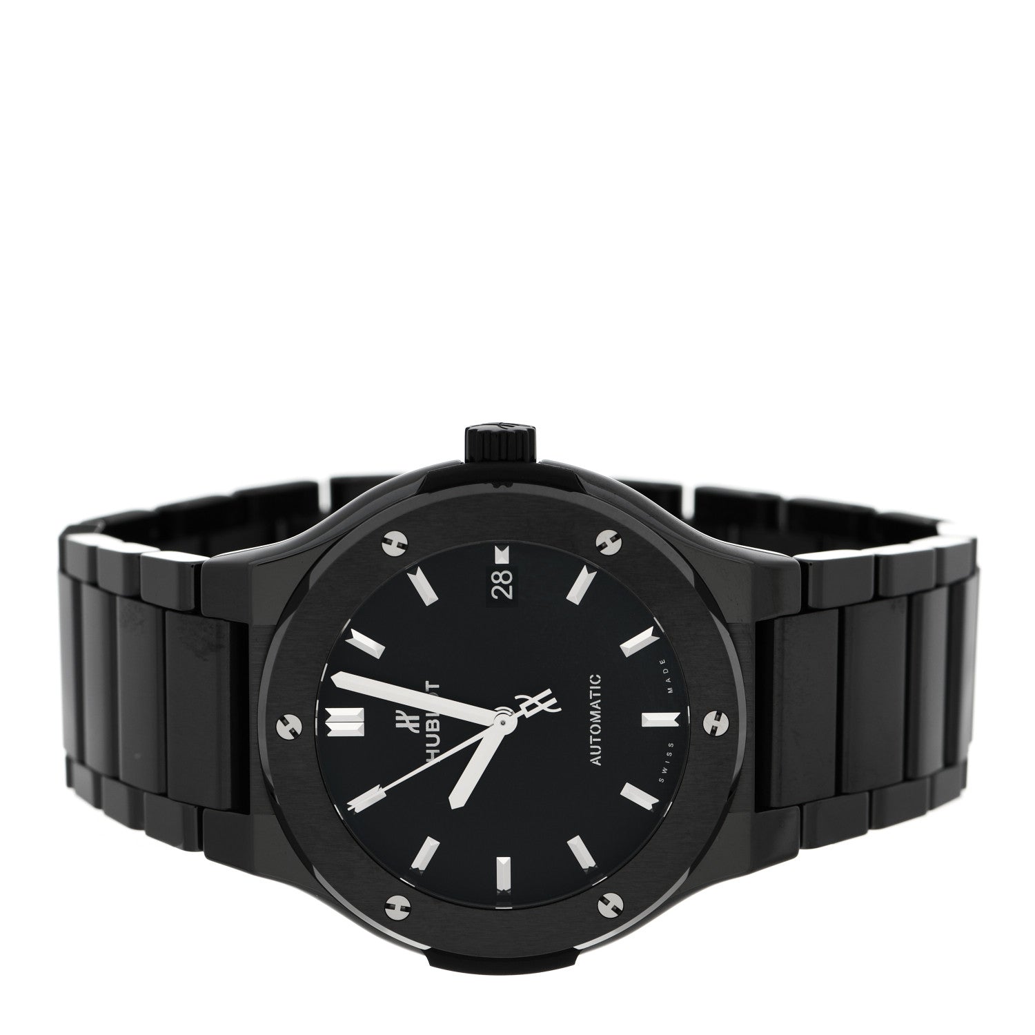 Hublot Ceramic 45mm Classic Fusion Automatic Watch Black 510.CM.1170.CM 2 of 6