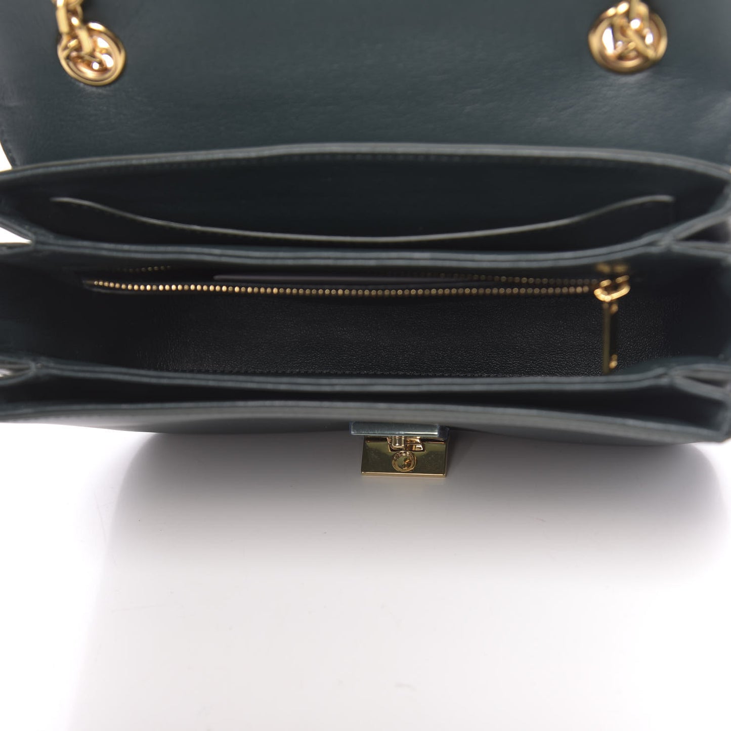 Shiny Calfskin Medium C Bag Amazone
