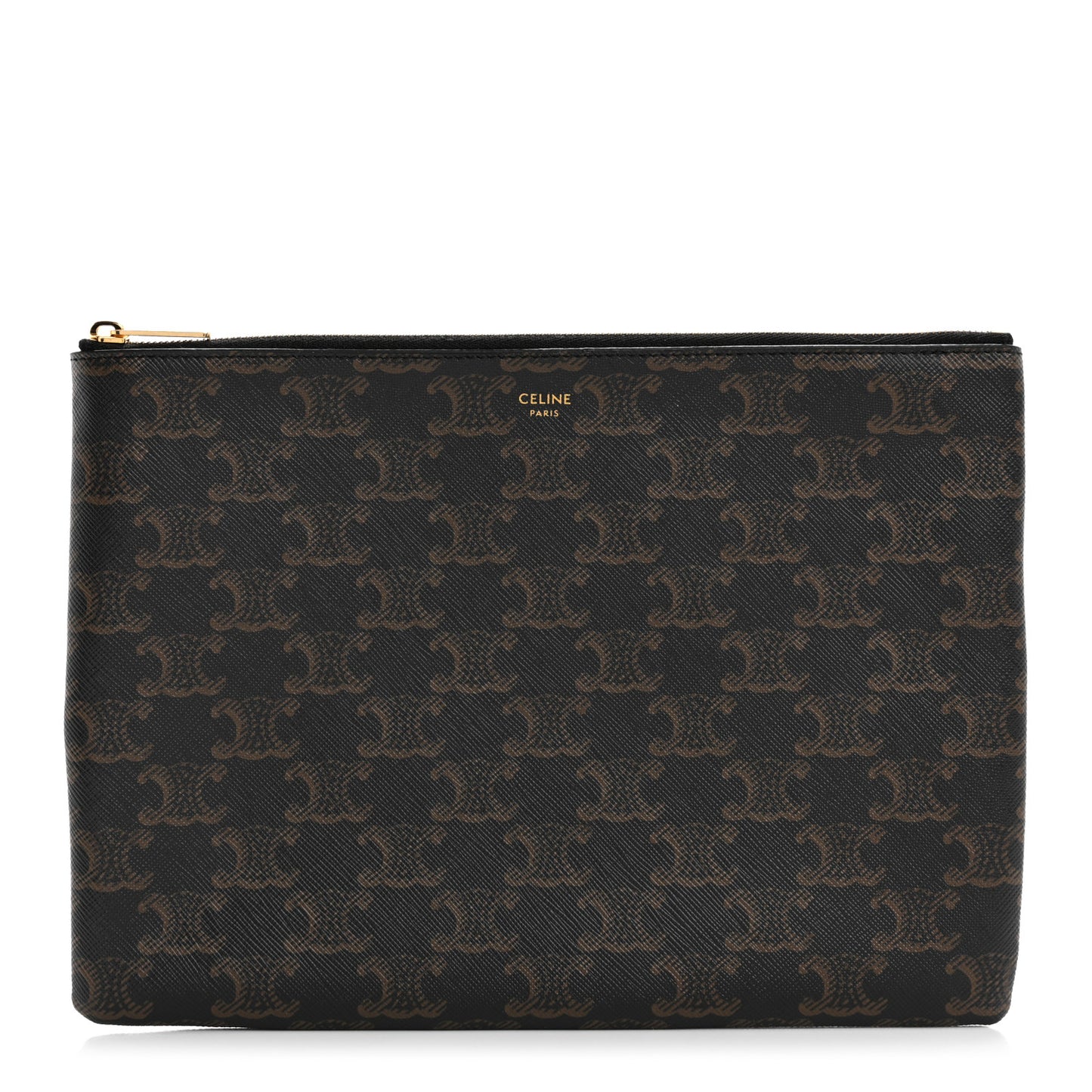 Triomphe Canvas Pouch Black