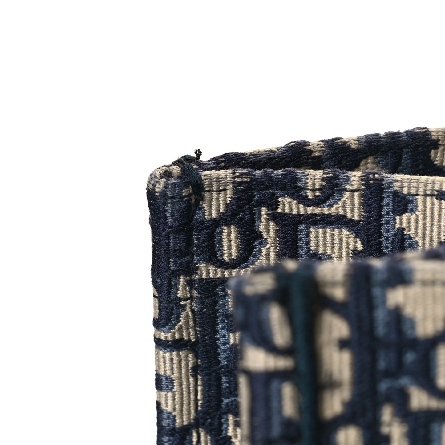 Oblique Large Book Tote Blue Multicolor