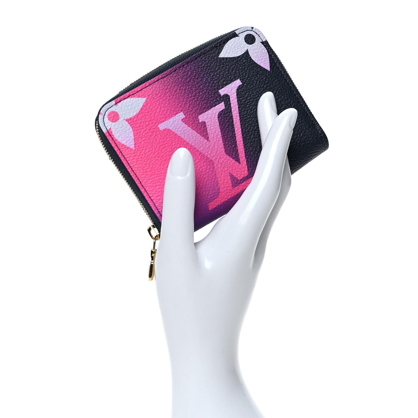 Monogram Giant Spring In The City Zippy Coin Purse Midnight Fuchsia