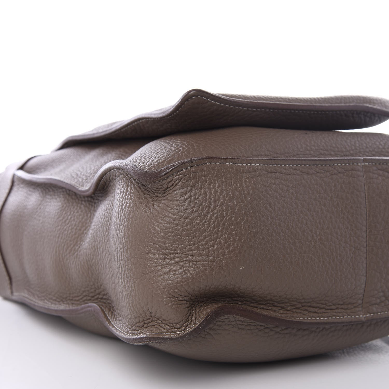 Hermes Taurillon Clemence Marwari PM Etoupe 6 of 9
