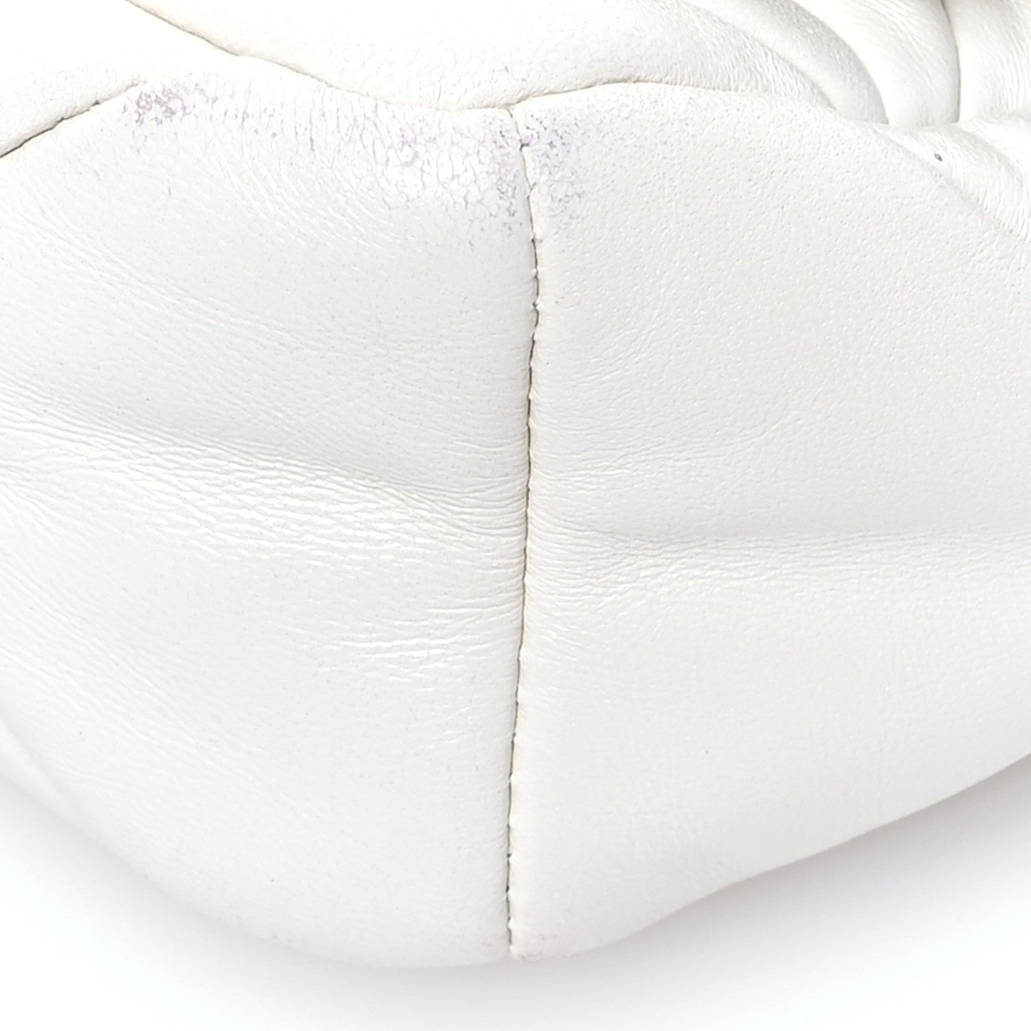 Prada Nappa Re-Nylon Triangle Quilted Patchwork System Flap Shoulder Bag White 9 of 12