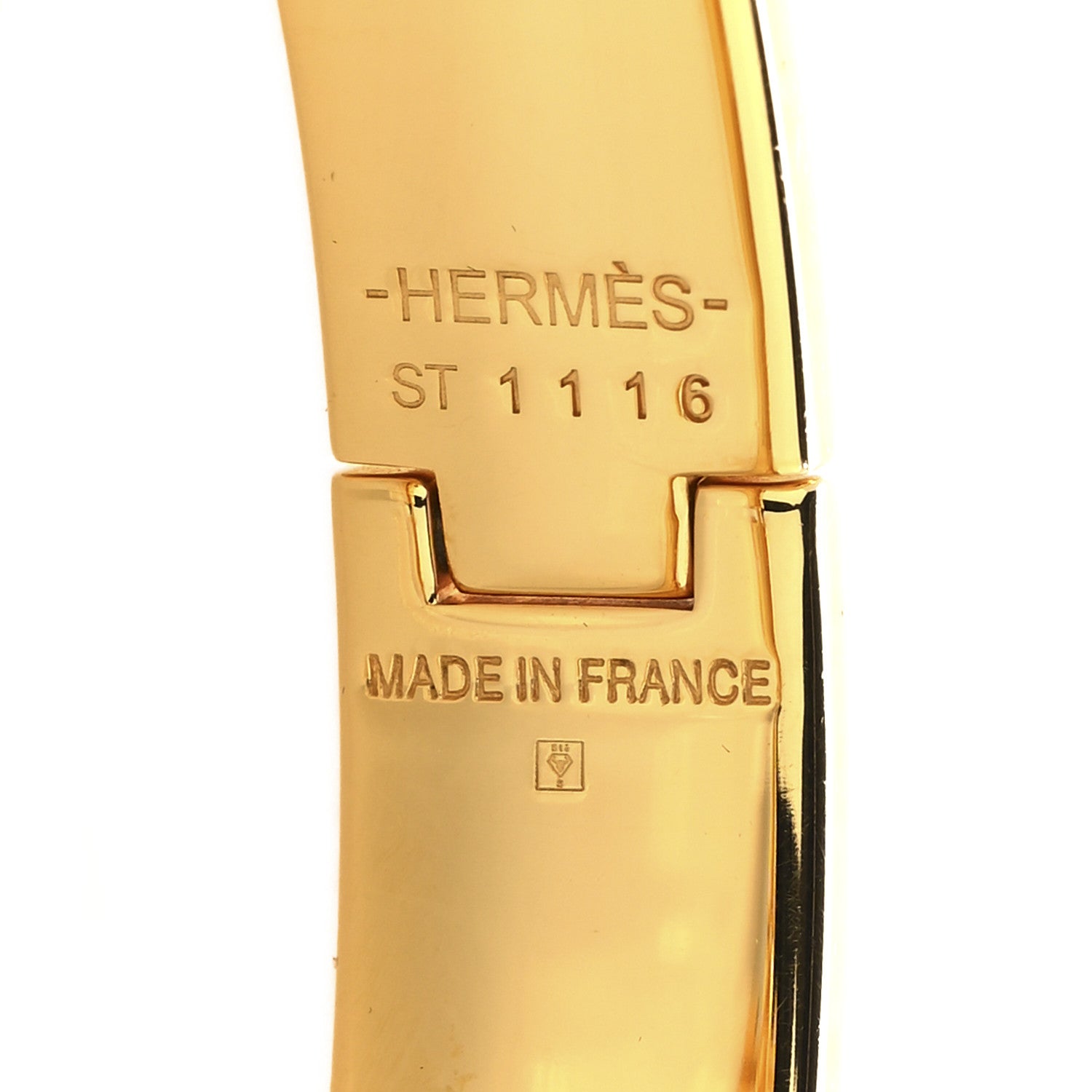 Hermes Enamel Narrow Clic Clac H Bracelet PM Black 4 of 5