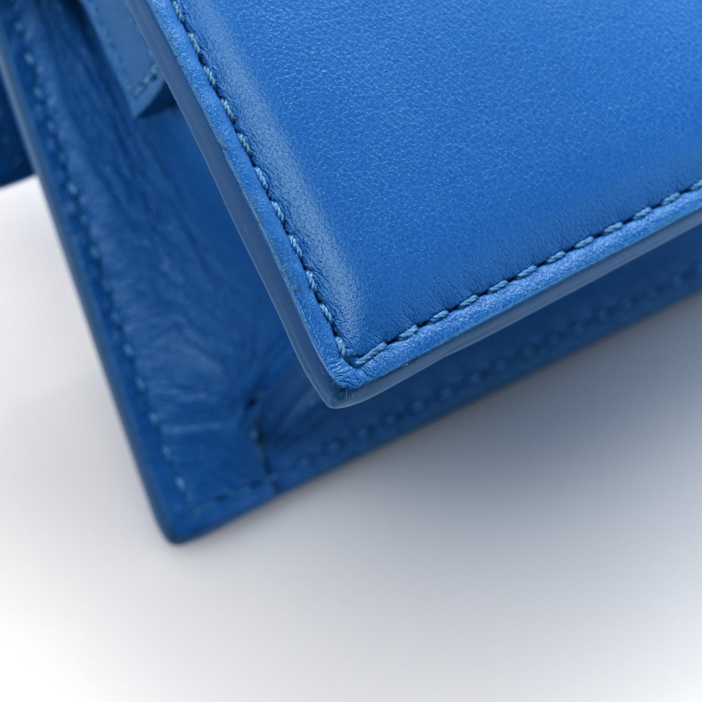 Smooth Calfskin Le Chiquito Blue