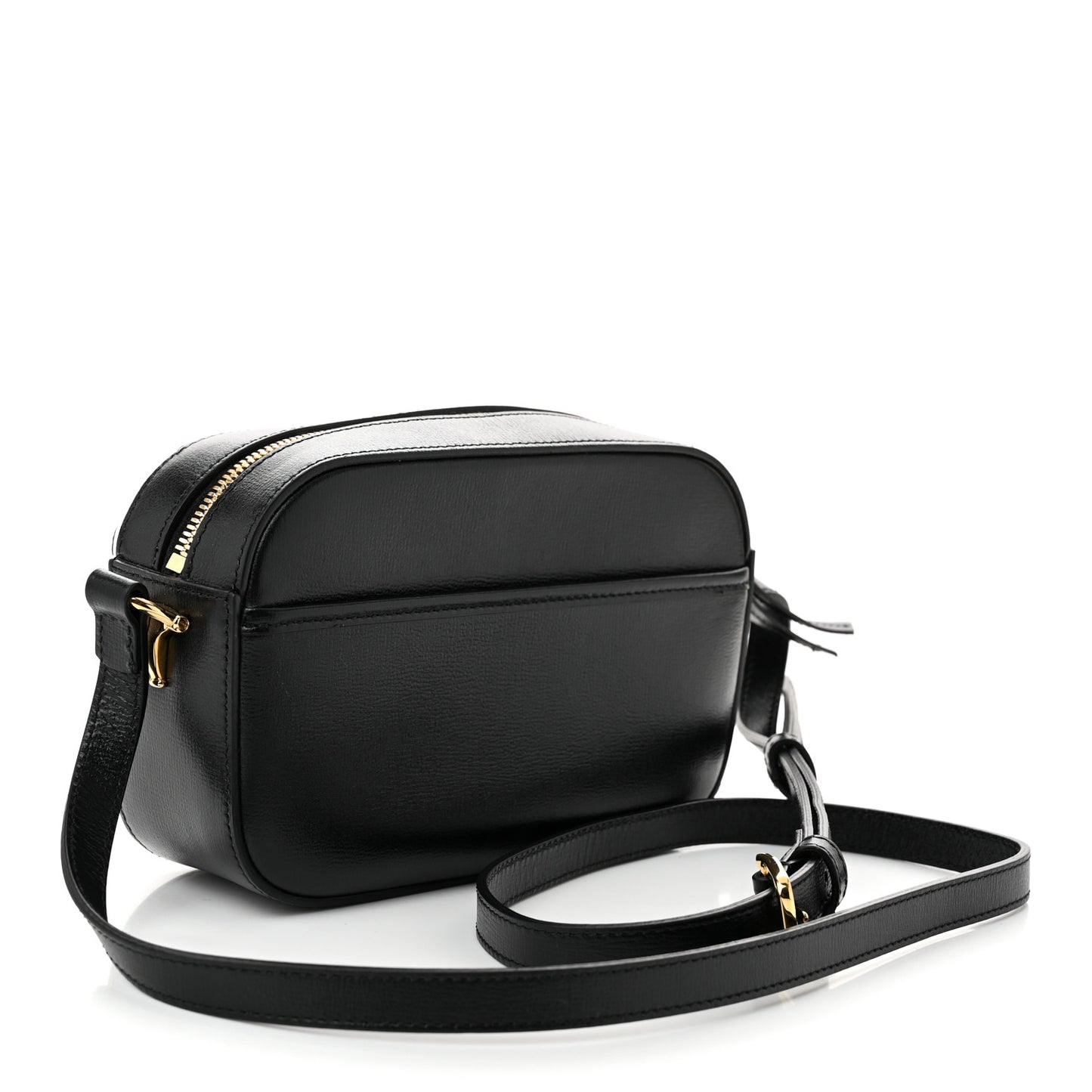 Calfskin Mini Horsebit 1955 Camera Shoulder Bag Black