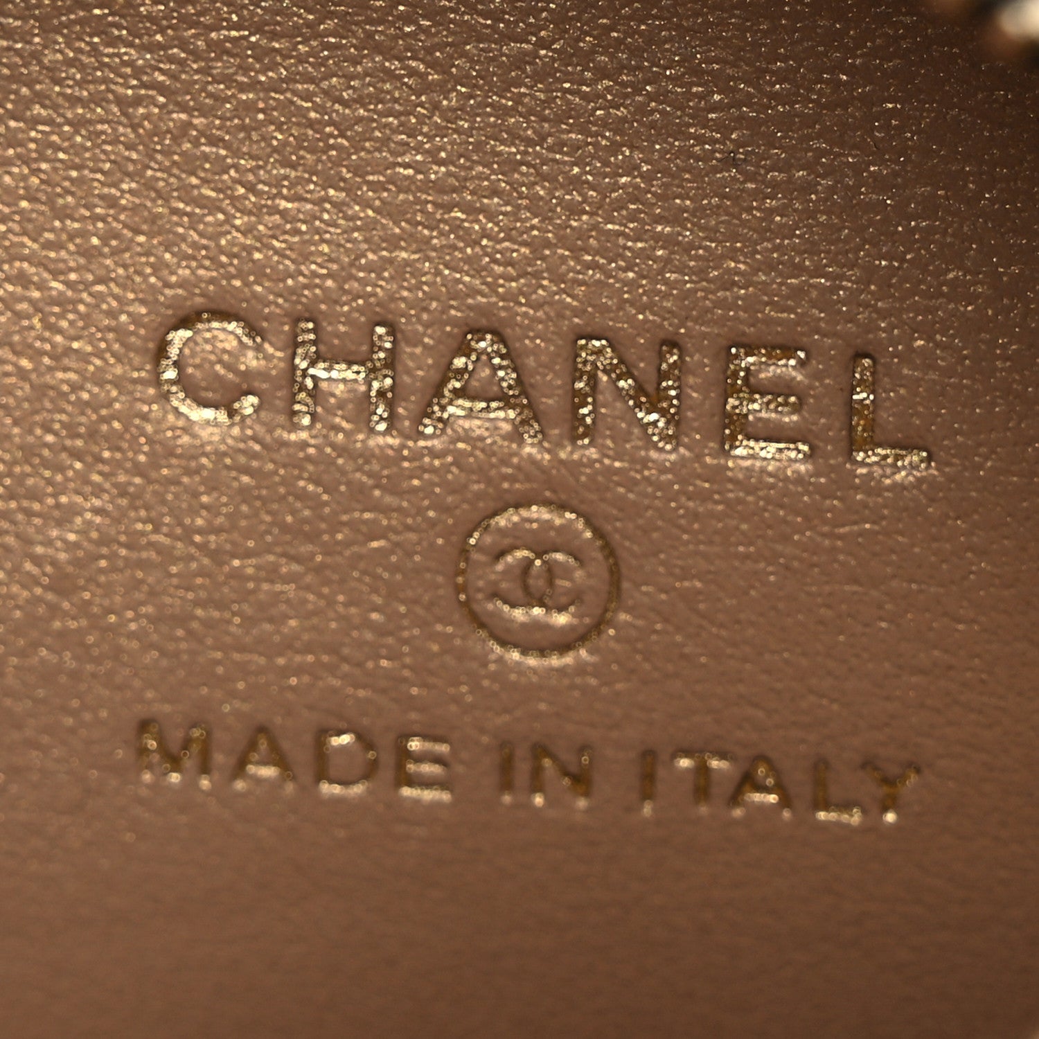 Chanel Lambskin Quilted Golden Plate Round Clutch With Chain Black 6 of 11