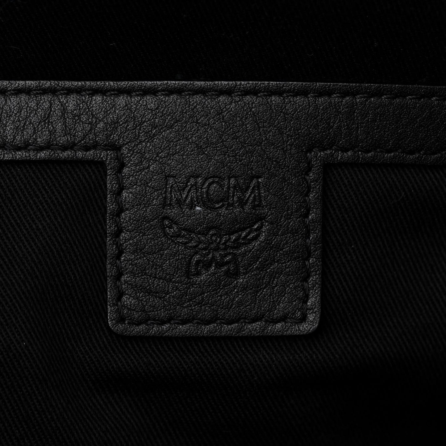 Visetos Medium Stark Backpack Black Cognac