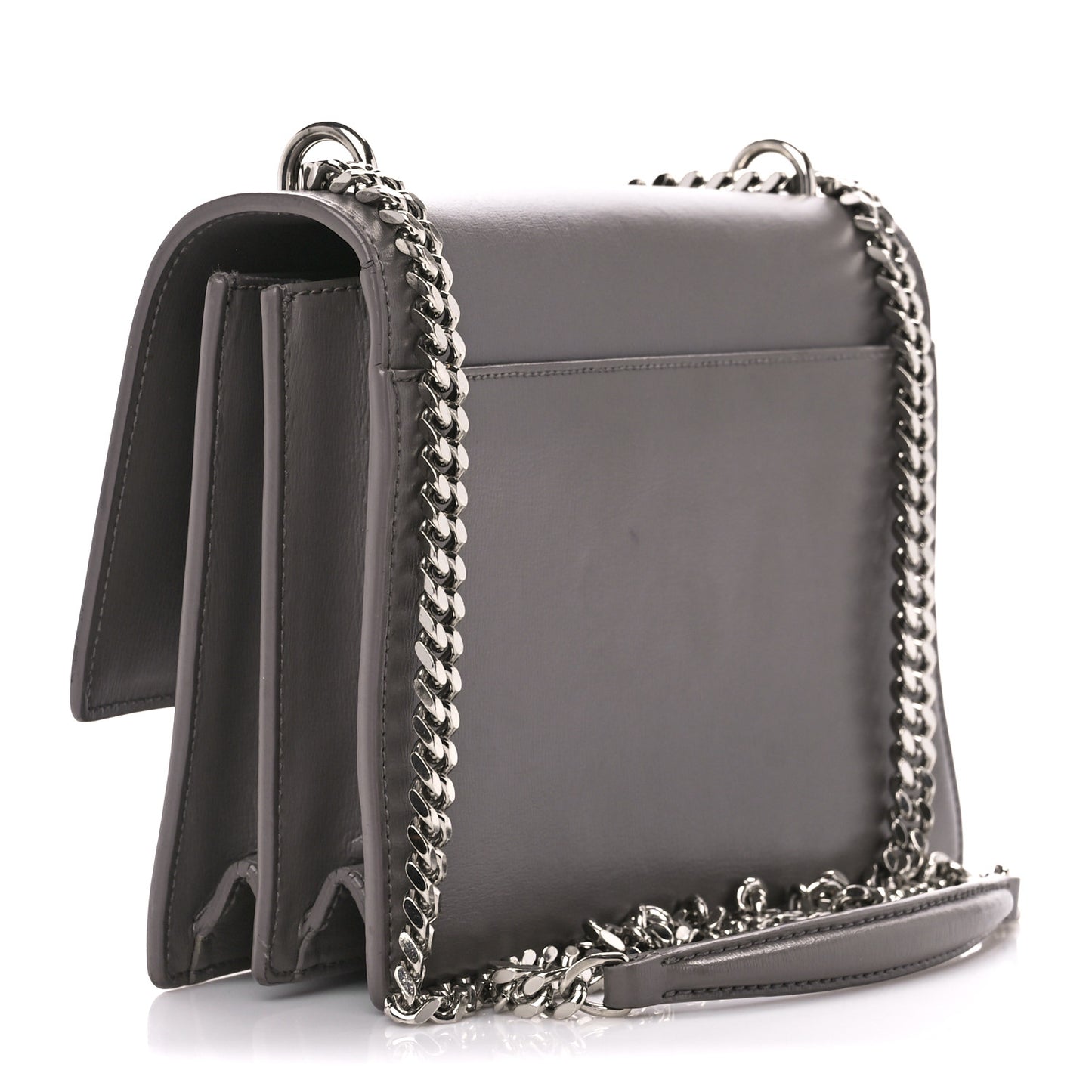 Calfskin Medium Monogram Sunset Fog